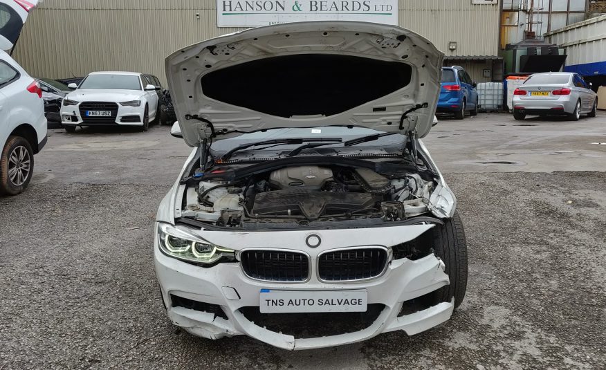 2017 BMW 3 SERIES 320D M SPORT AUTO X-DRIVE 4X4 CAT S DAMAGED SALVAGE