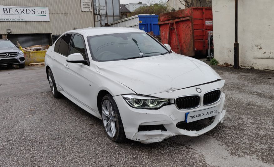 2017 BMW 3 SERIES 320D M SPORT AUTO X-DRIVE 4X4 CAT S DAMAGED SALVAGE