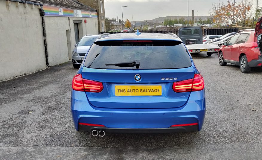 2016 BMW 3 SERIES 330D 3.0TD M SPORT+ TOURING AUTO UNRECORDED DAMAGED SALVAGE