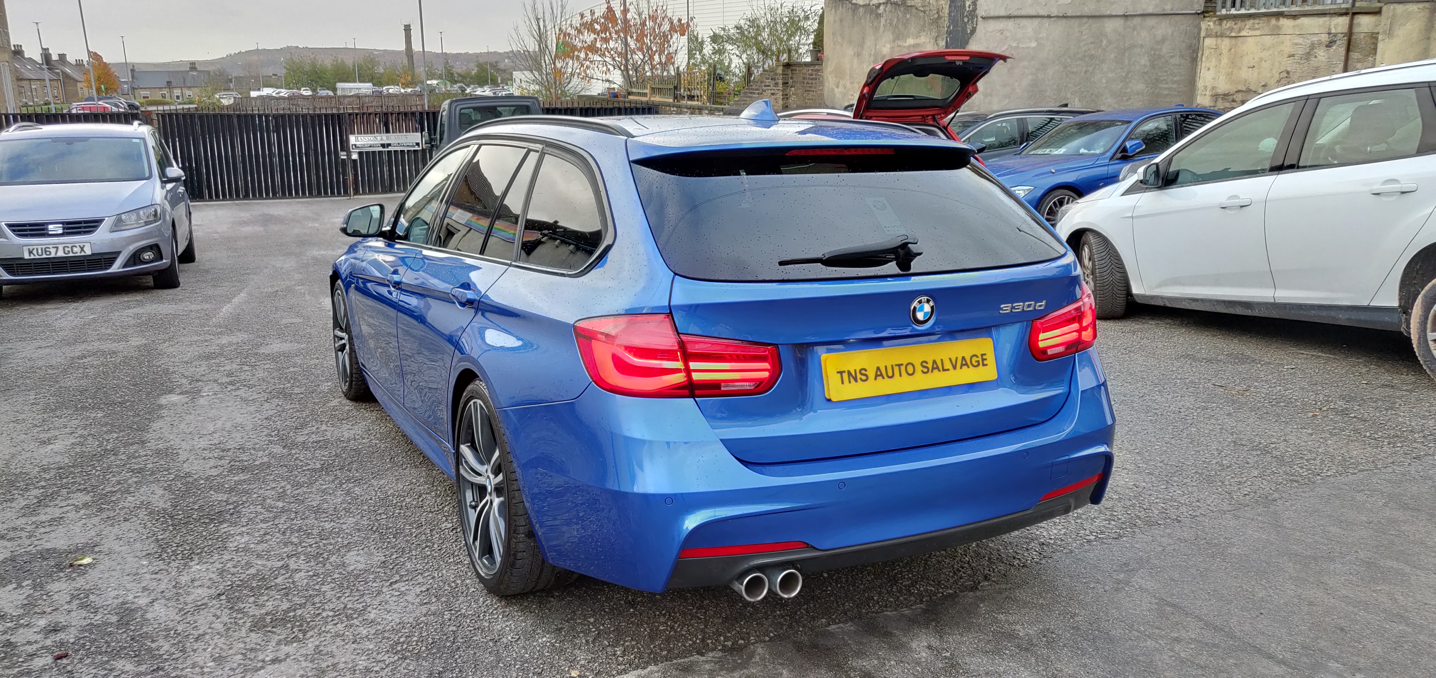 2016 BMW 3 SERIES 330D 3.0TD M SPORT+ TOURING AUTO UNRECORDED DAMAGED SALVAGE