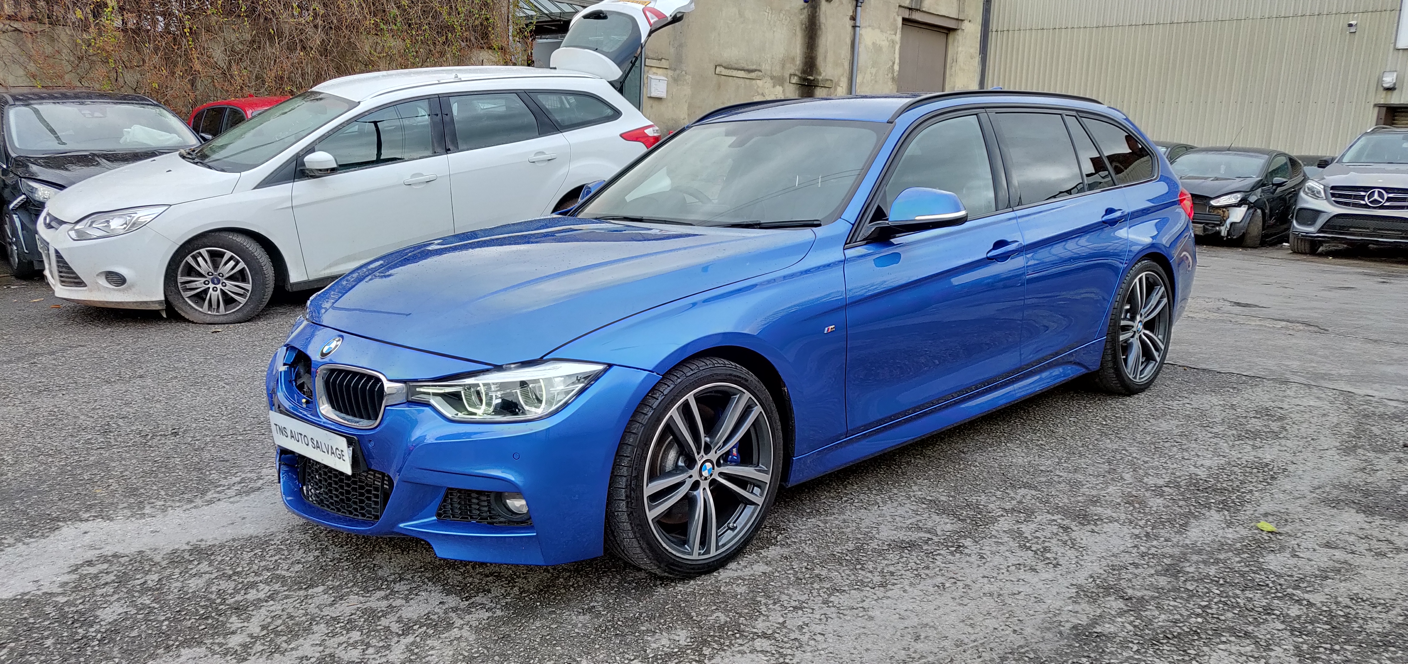 2016 BMW 3 SERIES 330D 3.0TD M SPORT+ TOURING AUTO UNRECORDED DAMAGED SALVAGE
