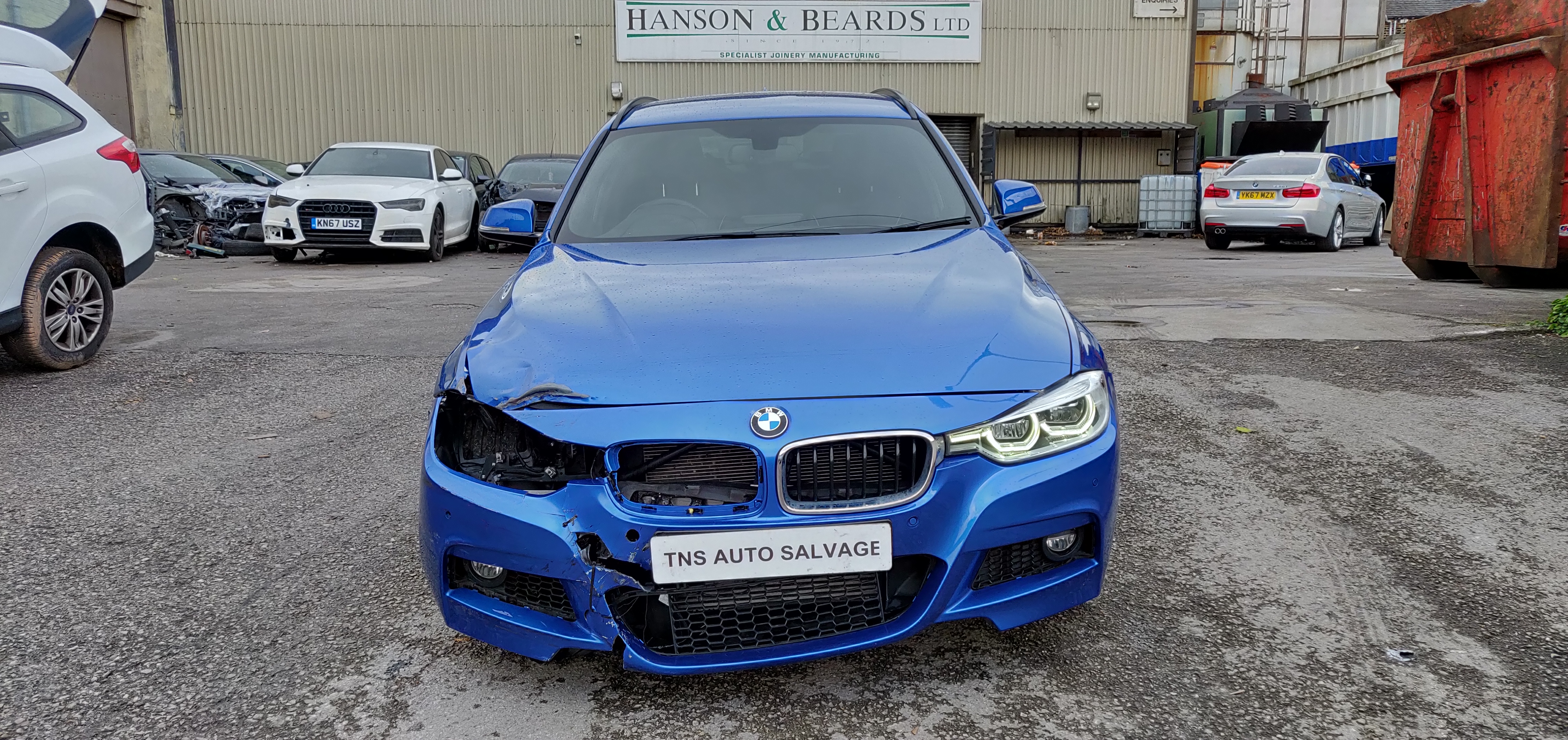2016 BMW 3 SERIES 330D 3.0TD M SPORT+ TOURING AUTO UNRECORDED DAMAGED SALVAGE