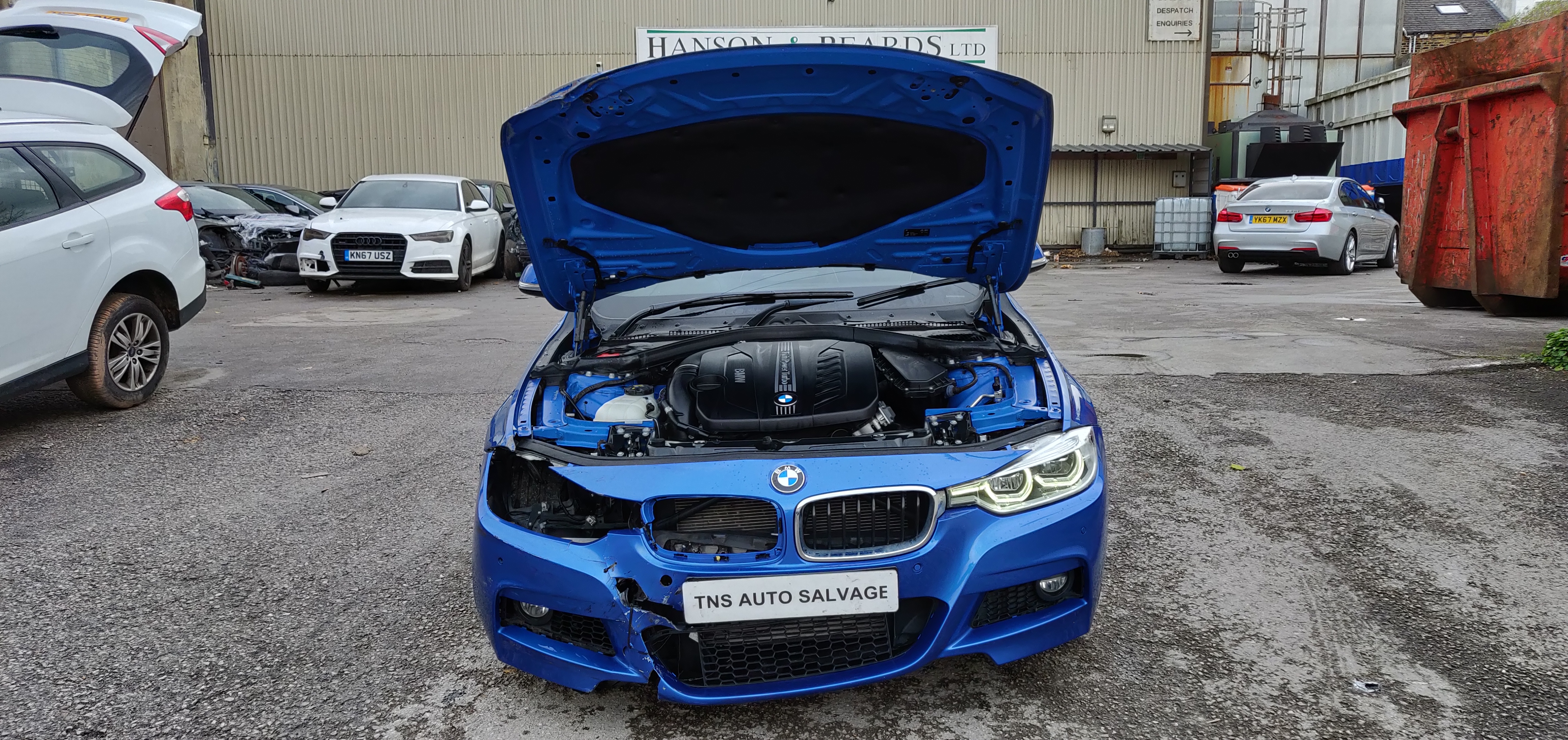 2016 BMW 3 SERIES 330D 3.0TD M SPORT+ TOURING AUTO UNRECORDED DAMAGED SALVAGE