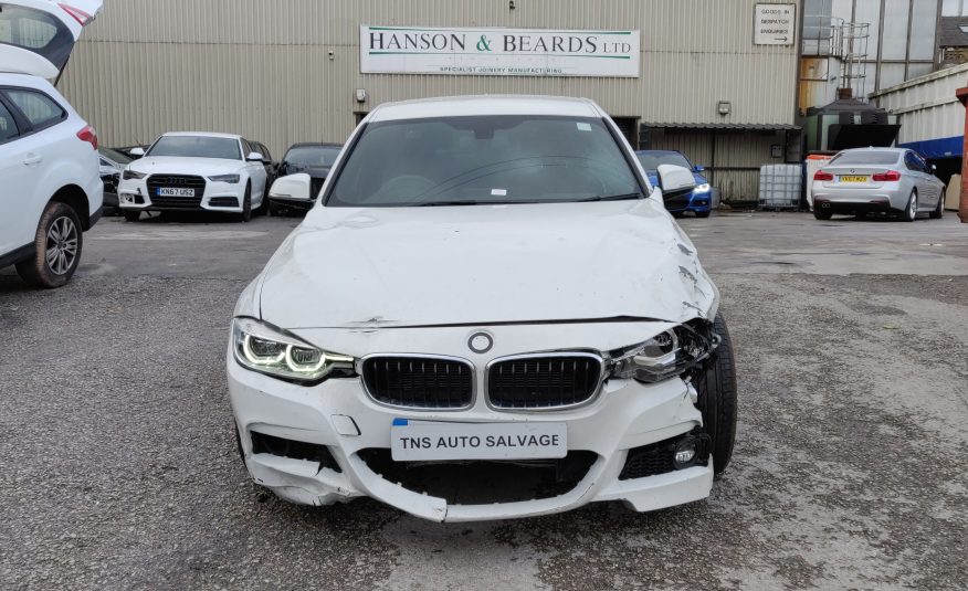 2017 BMW 3 SERIES 320D M SPORT AUTO X-DRIVE 4X4 CAT S DAMAGED SALVAGE