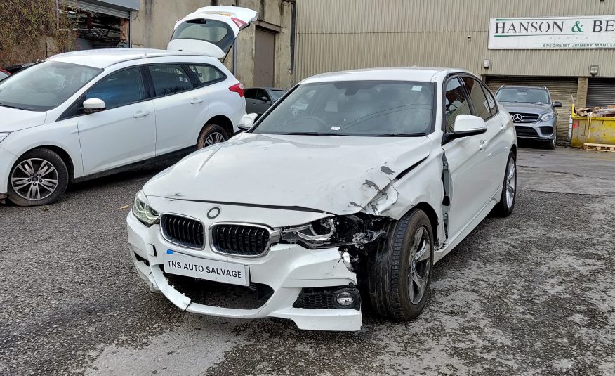 2017 BMW 3 SERIES 320D M SPORT AUTO X-DRIVE 4X4 CAT S DAMAGED SALVAGE