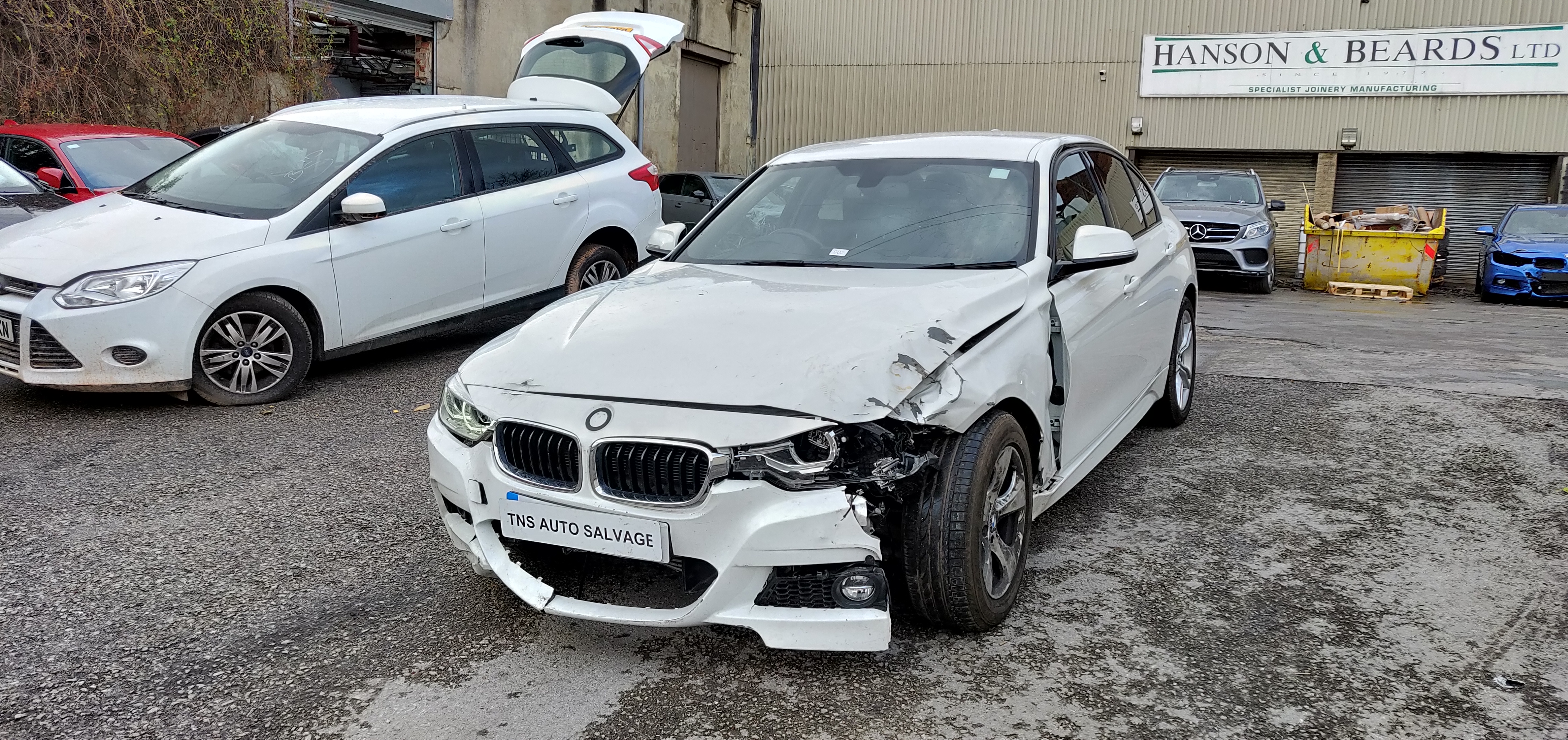 2017 BMW 3 SERIES 320D M SPORT AUTO X-DRIVE 4X4 CAT S DAMAGED SALVAGE