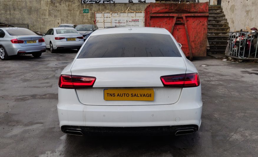 2017 67 AUDI A6 2.0 TDI AUTO S LINE ULTRA S-TRONIC UNRECORDED DAMAGED SALVAGE