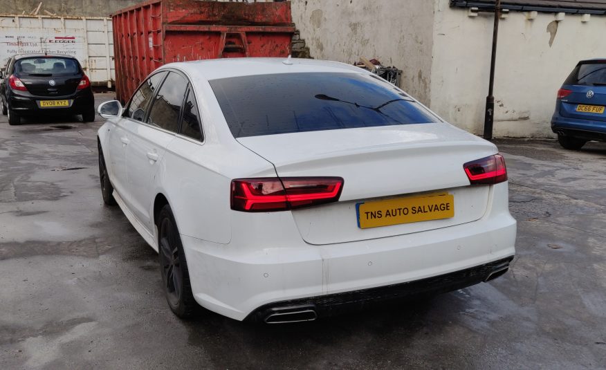 2017 67 AUDI A6 2.0 TDI AUTO S LINE ULTRA S-TRONIC UNRECORDED DAMAGED SALVAGE