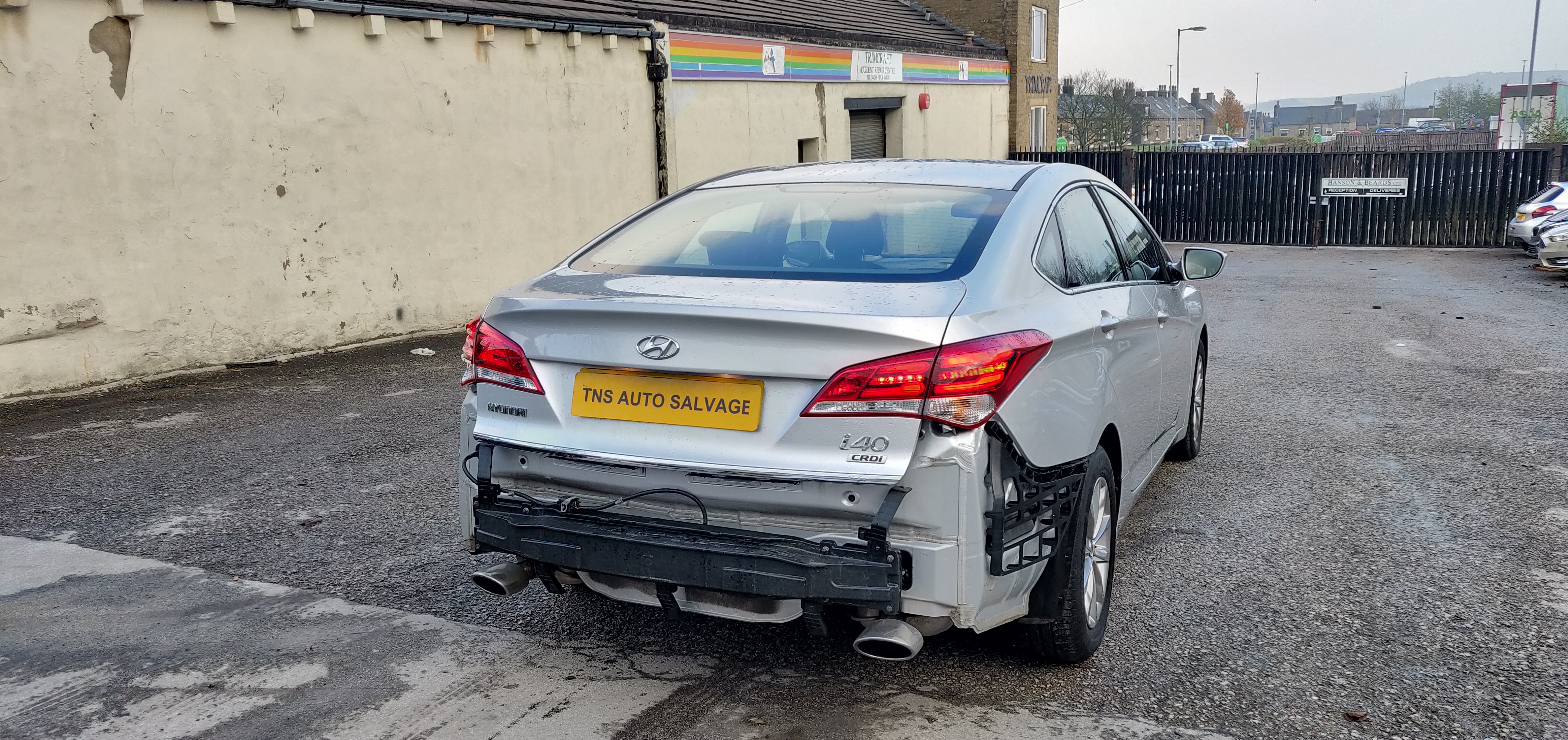 2017 67 HYUNDAI i40 S 1.7 CRDi BLUE DRIVE ISG UNRECORDED DAMAGED SALVAGE
