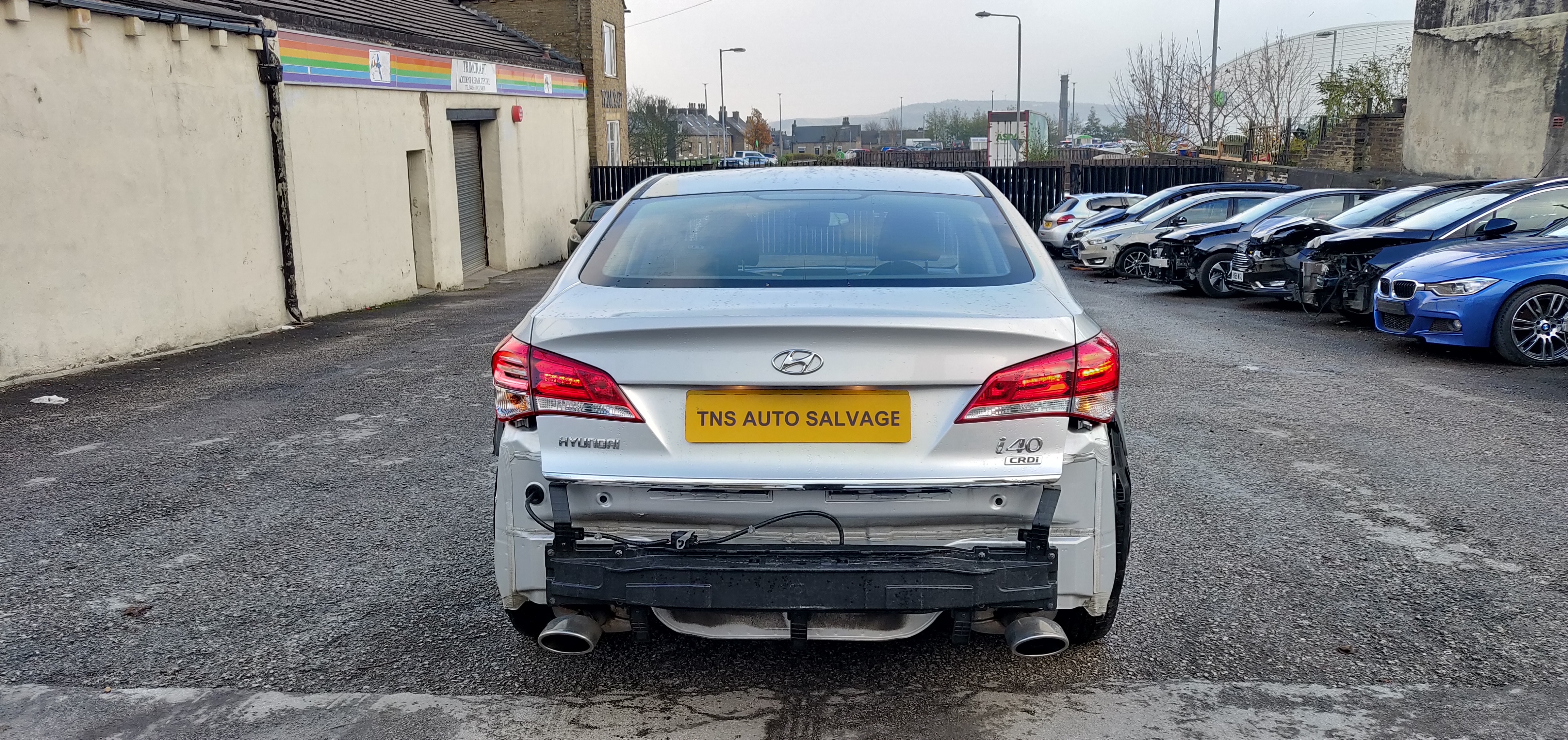 2017 67 HYUNDAI i40 S 1.7 CRDi BLUE DRIVE ISG UNRECORDED DAMAGED SALVAGE