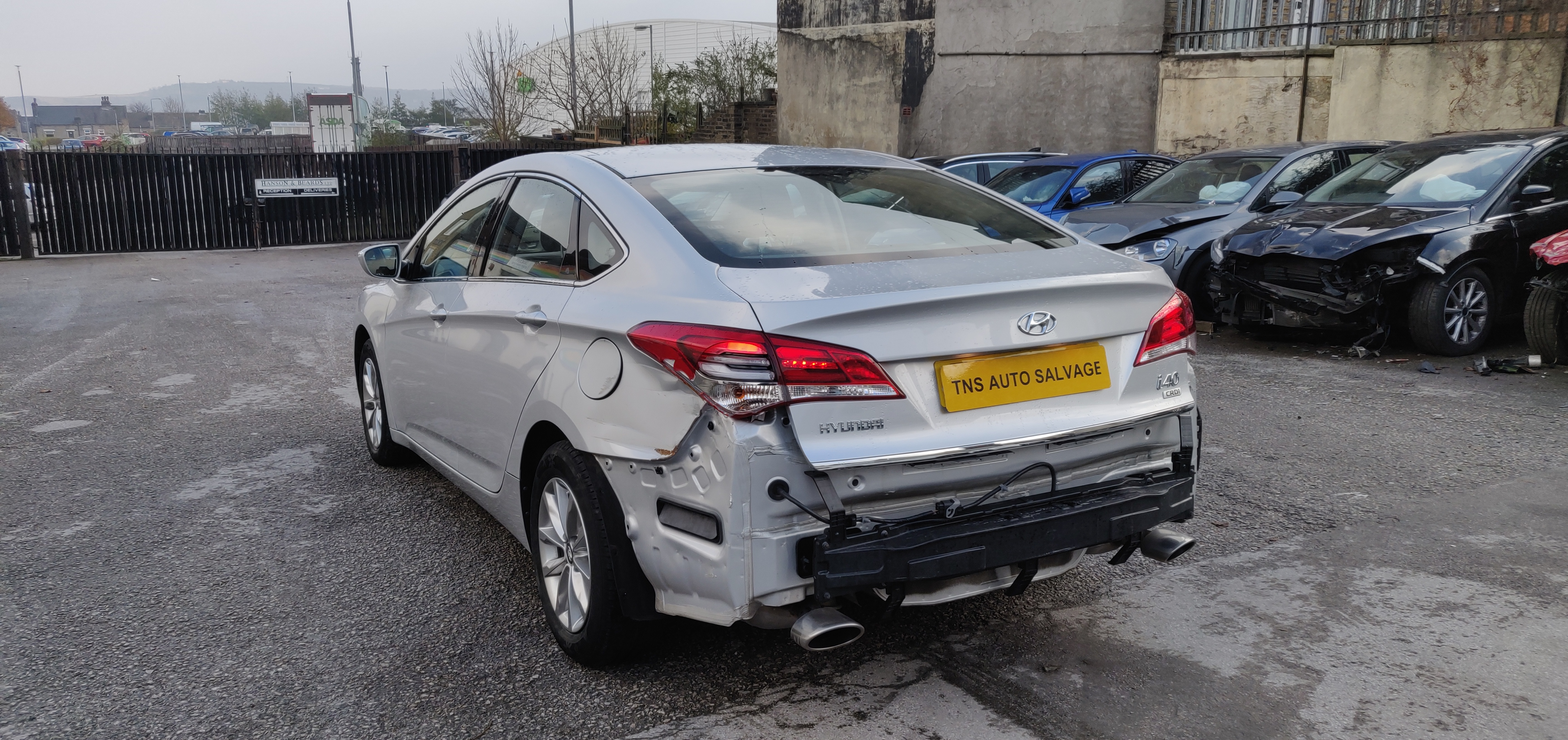 2017 67 HYUNDAI i40 S 1.7 CRDi BLUE DRIVE ISG UNRECORDED DAMAGED SALVAGE