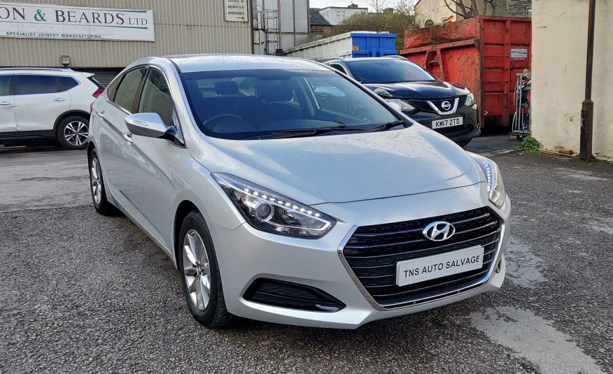 2017 67 HYUNDAI i40 S 1.7 CRDi BLUE DRIVE ISG UNRECORDED DAMAGED SALVAGE