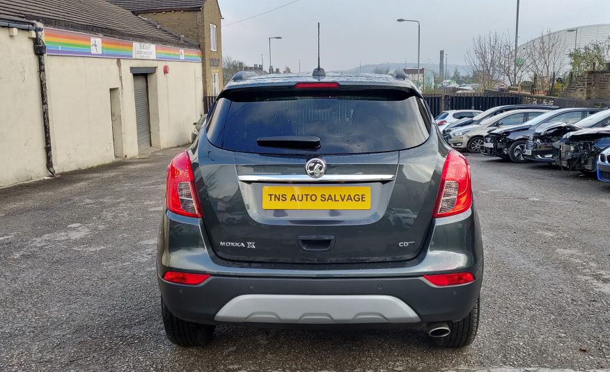 2017 67 VAUXHALL MOKKA X 1.6 CDTI ELITE NAV UNRECORDED DAMAGED SALVAGE