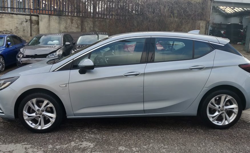 2017 (17) VAUXHALL ASTRA 1.4i TURBO SRI NAV UNRECORDED DAMAGED SALVAGE