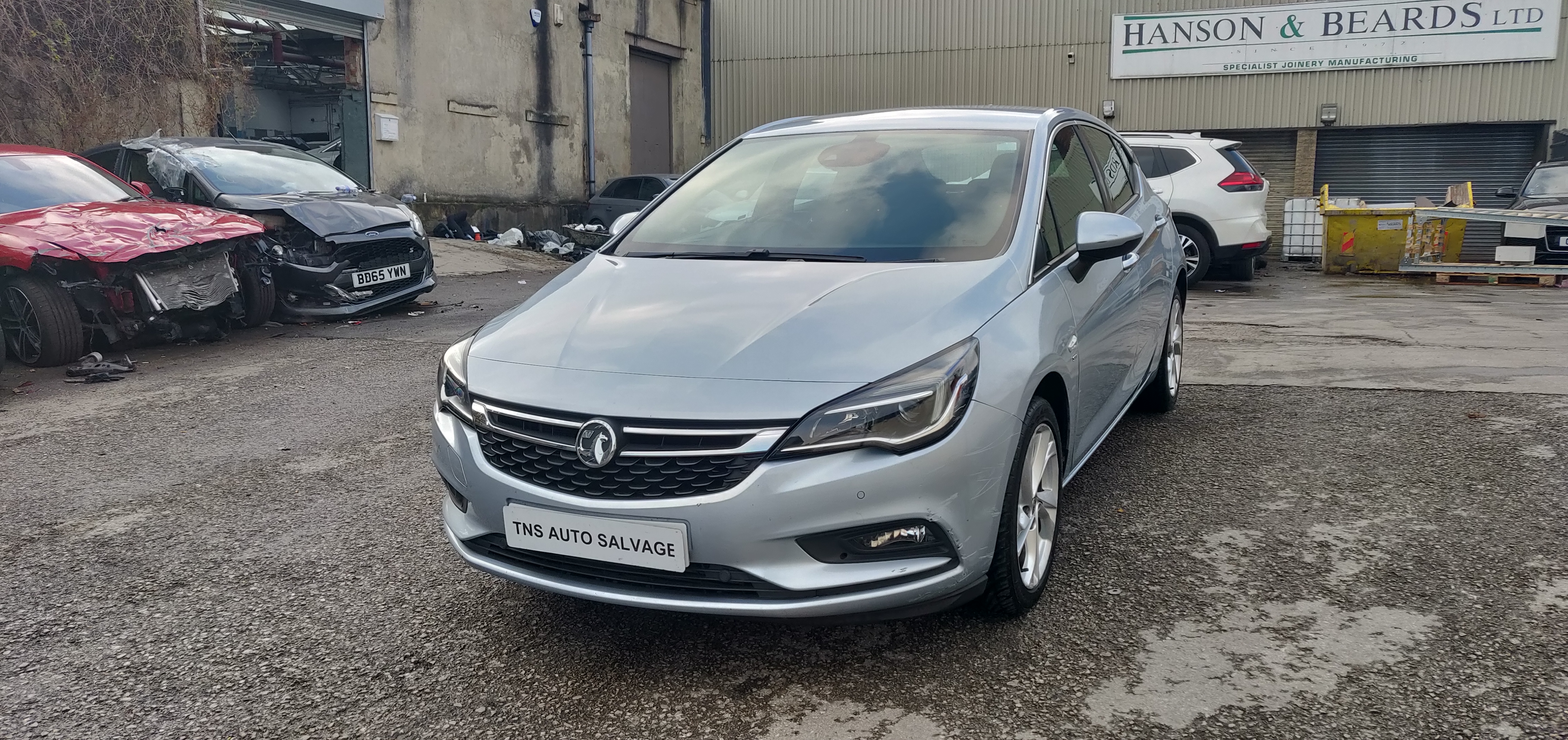 2017 (17) VAUXHALL ASTRA 1.4i TURBO SRI NAV UNRECORDED DAMAGED SALVAGE