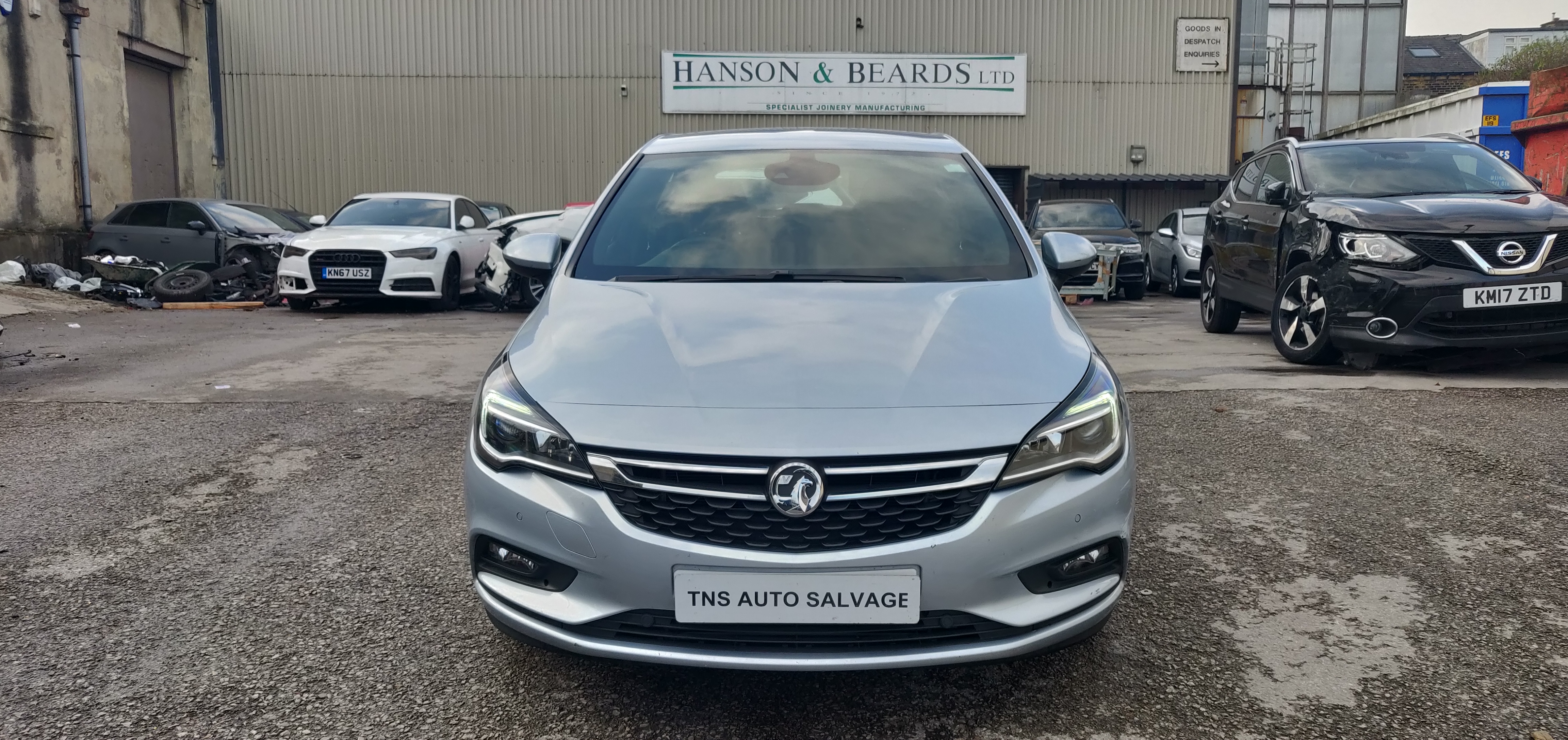 2017 (17) VAUXHALL ASTRA 1.4i TURBO SRI NAV UNRECORDED DAMAGED SALVAGE