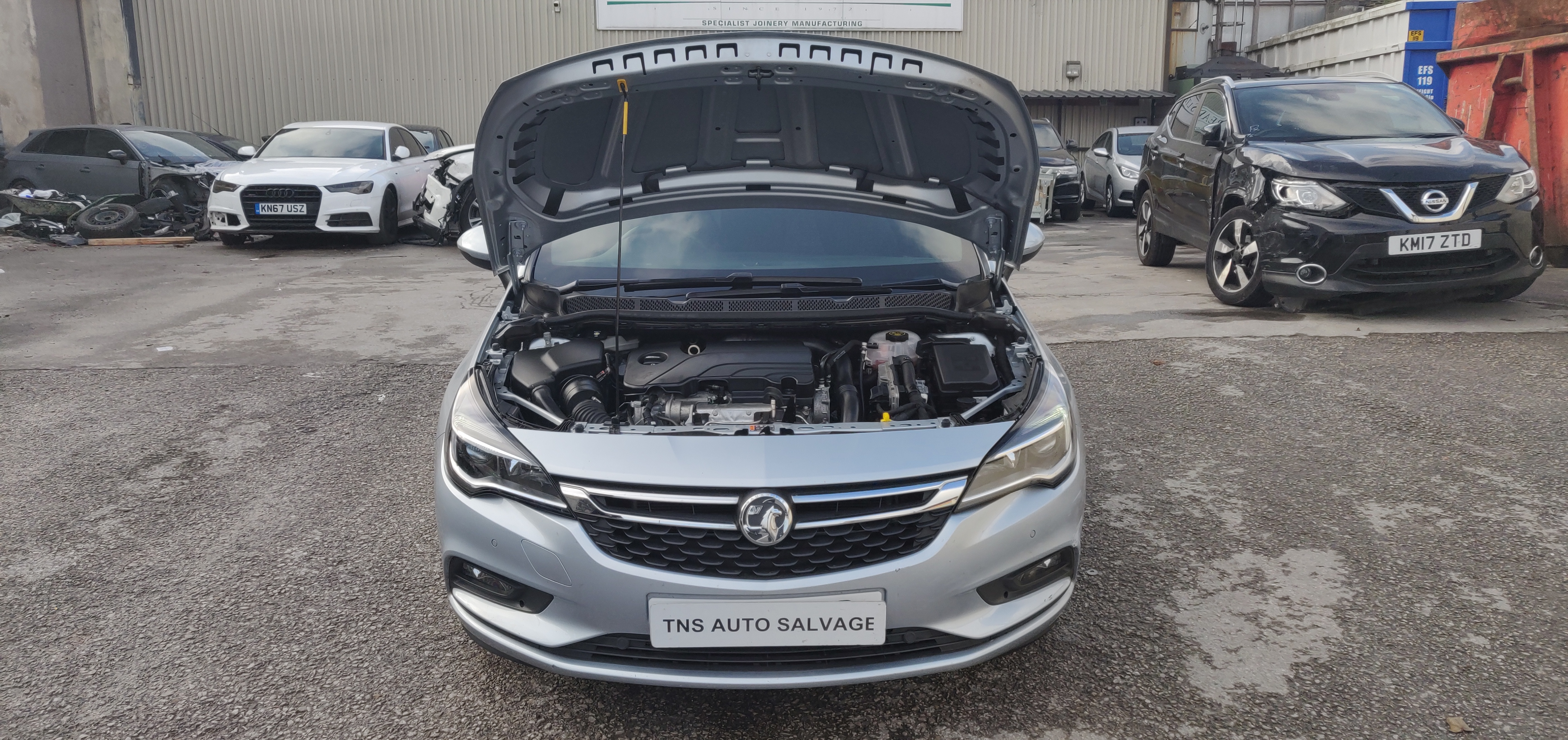 2017 (17) VAUXHALL ASTRA 1.4i TURBO SRI NAV UNRECORDED DAMAGED SALVAGE