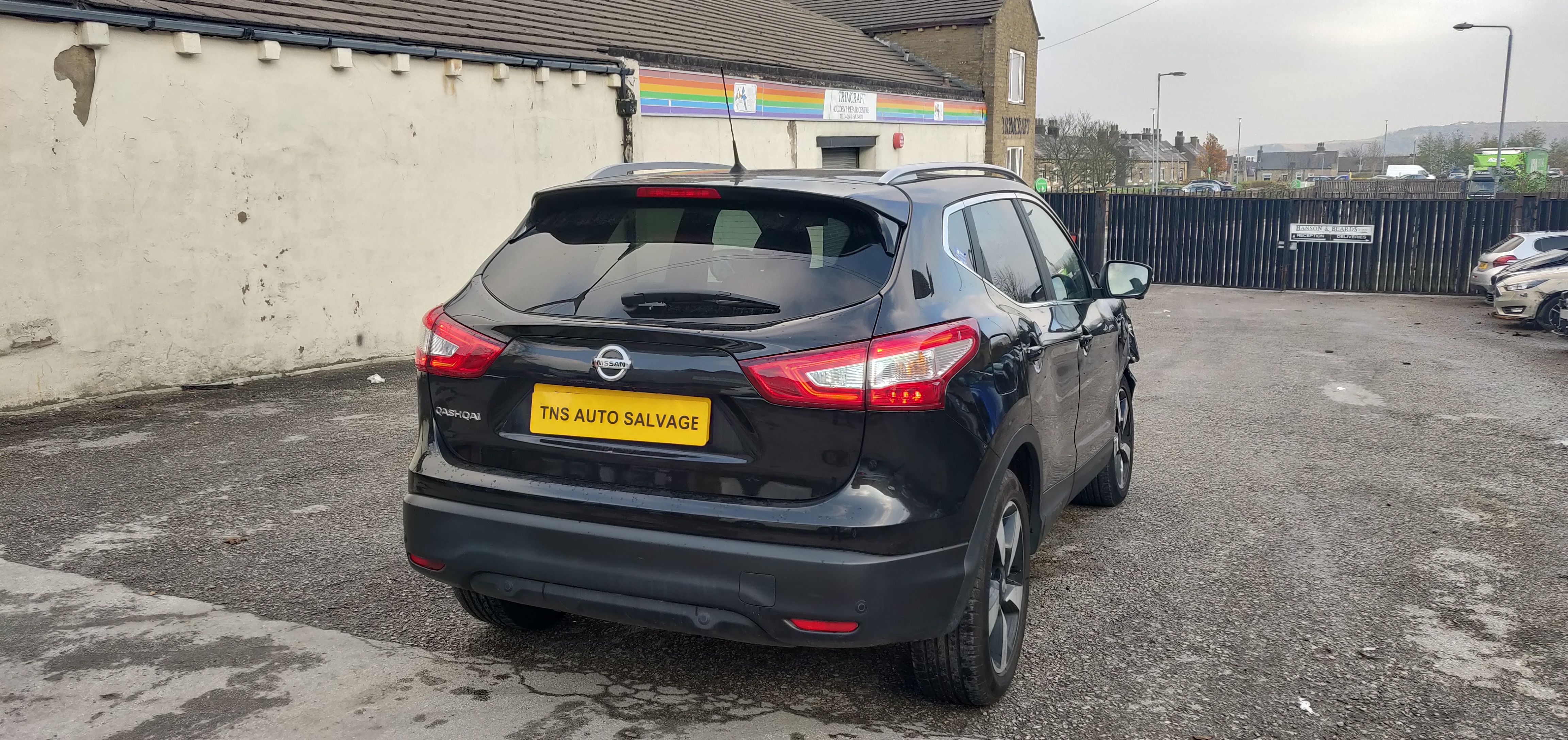 2017 NISSAN QASHQAI N-VISION 1.5 DCI PREMIUM PAC ACENTA CAT S DAMAGED SALVAGE