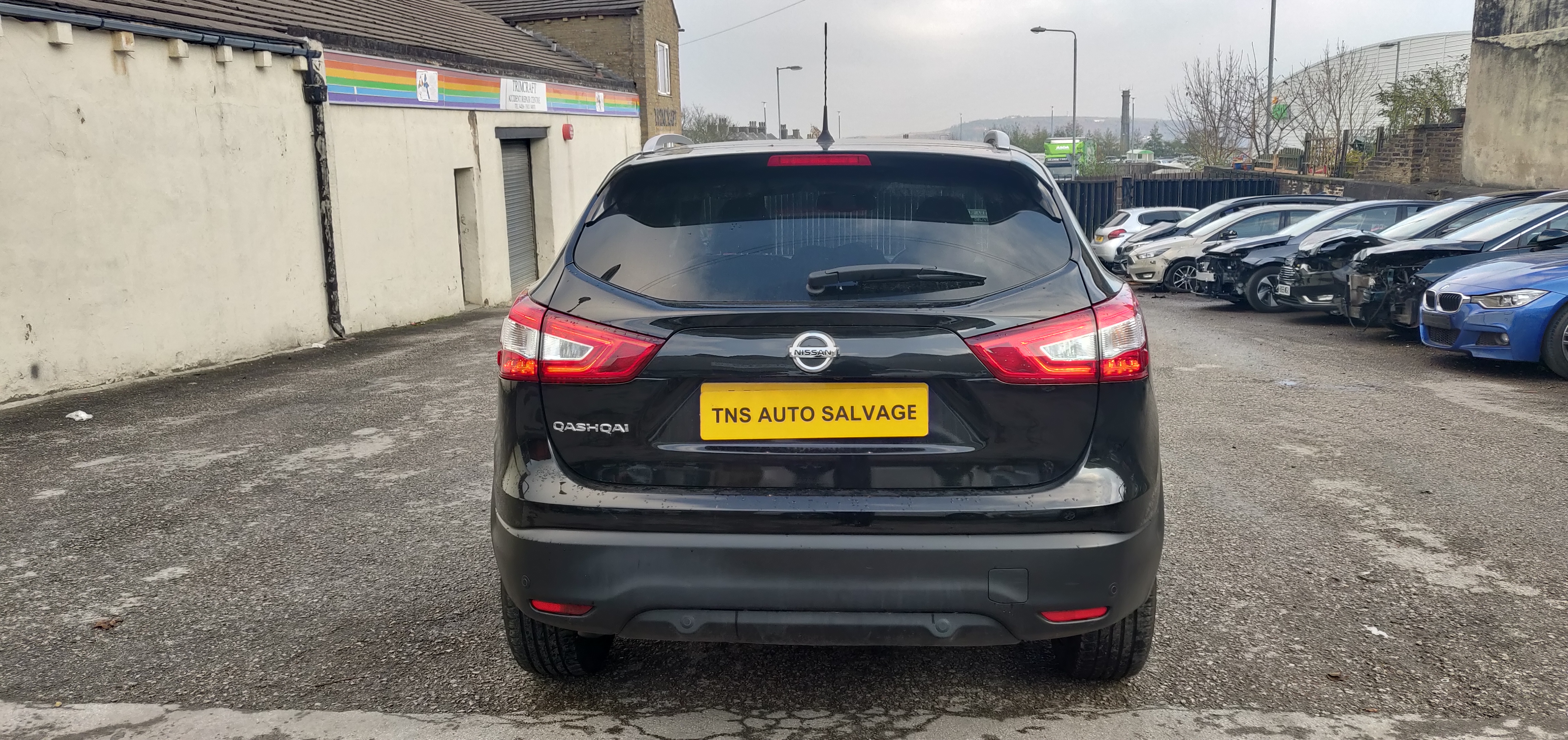 2017 NISSAN QASHQAI N-VISION 1.5 DCI PREMIUM PAC ACENTA CAT S DAMAGED SALVAGE