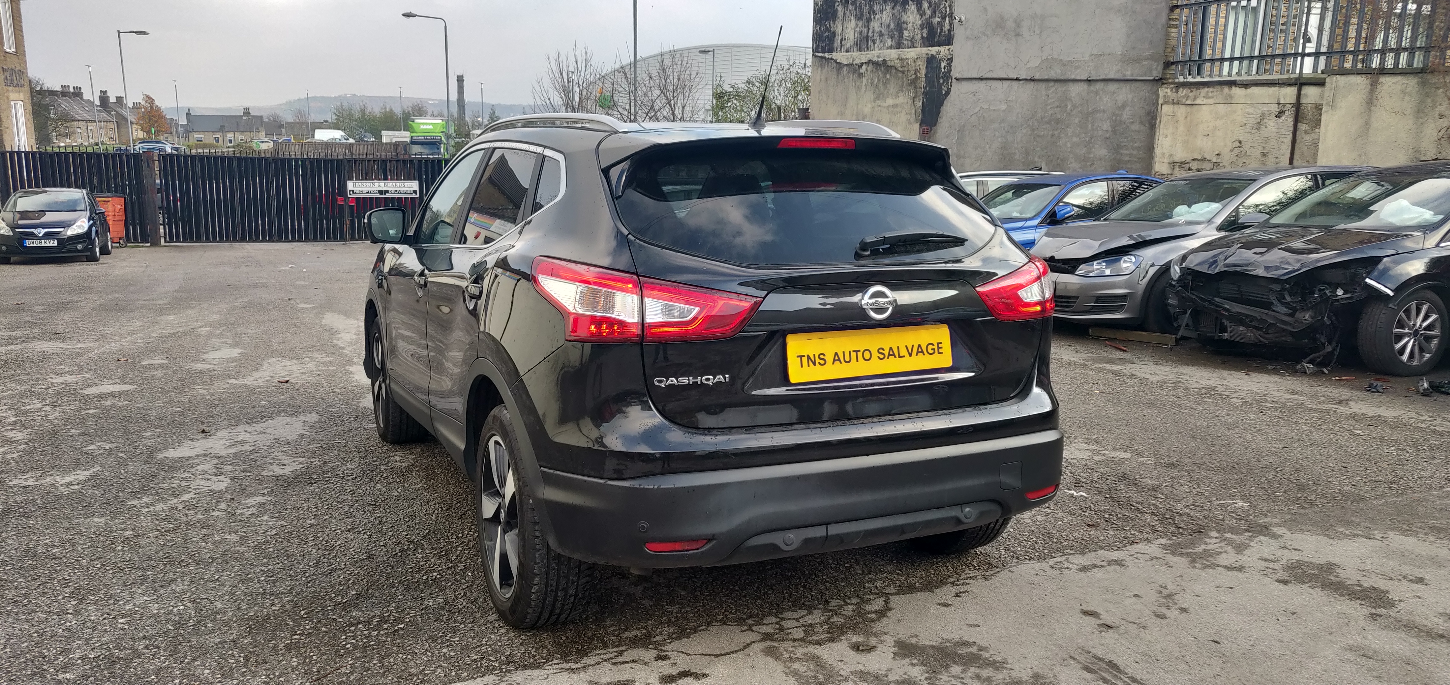 2017 NISSAN QASHQAI N-VISION 1.5 DCI PREMIUM PAC ACENTA CAT S DAMAGED SALVAGE