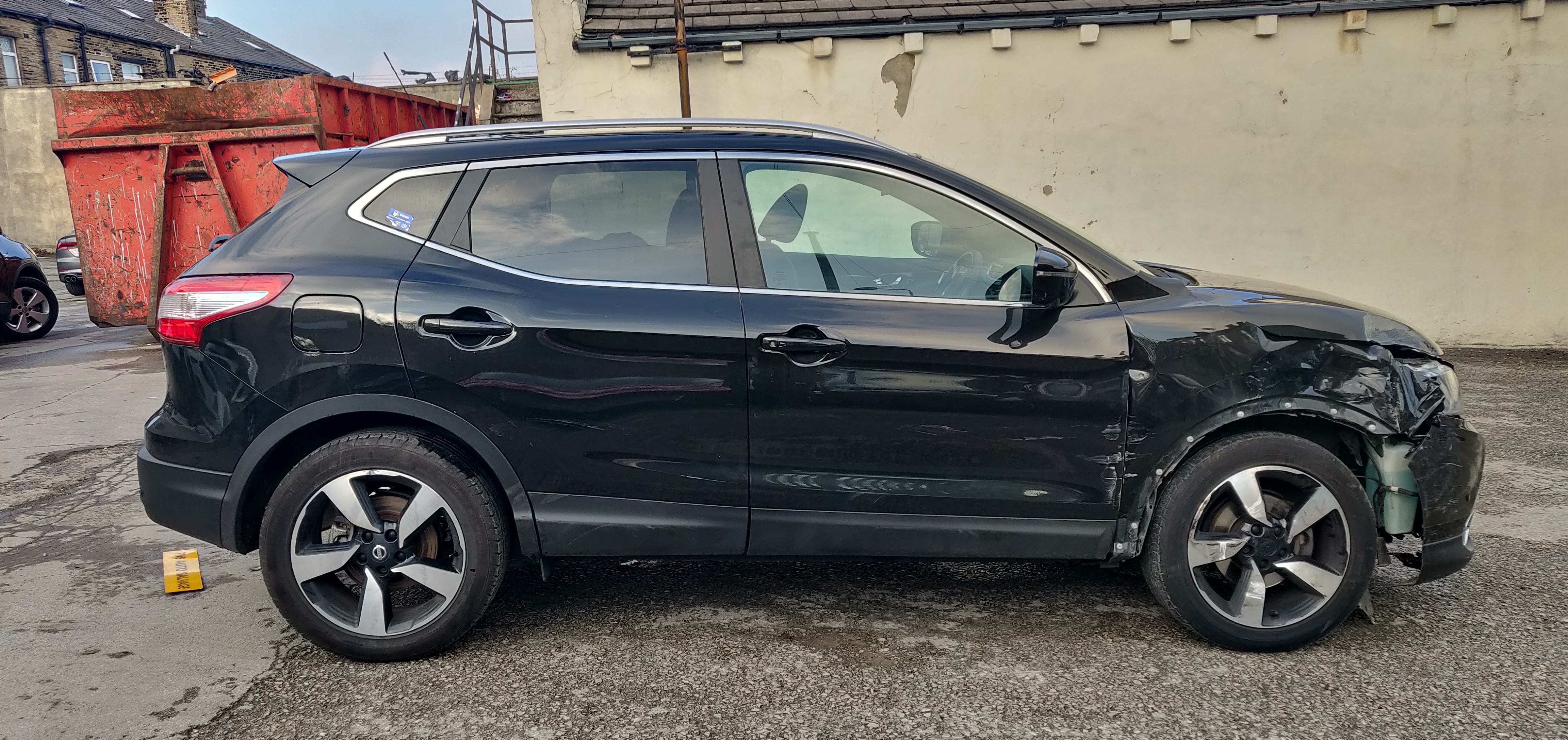 2017 NISSAN QASHQAI N-VISION 1.5 DCI PREMIUM PAC ACENTA CAT S DAMAGED SALVAGE