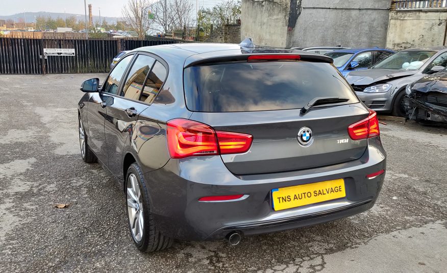 2018 68 BMW 1 SERIES 118i 1.5i SPORT HATCH CAT S DAMAGED SALVAGE