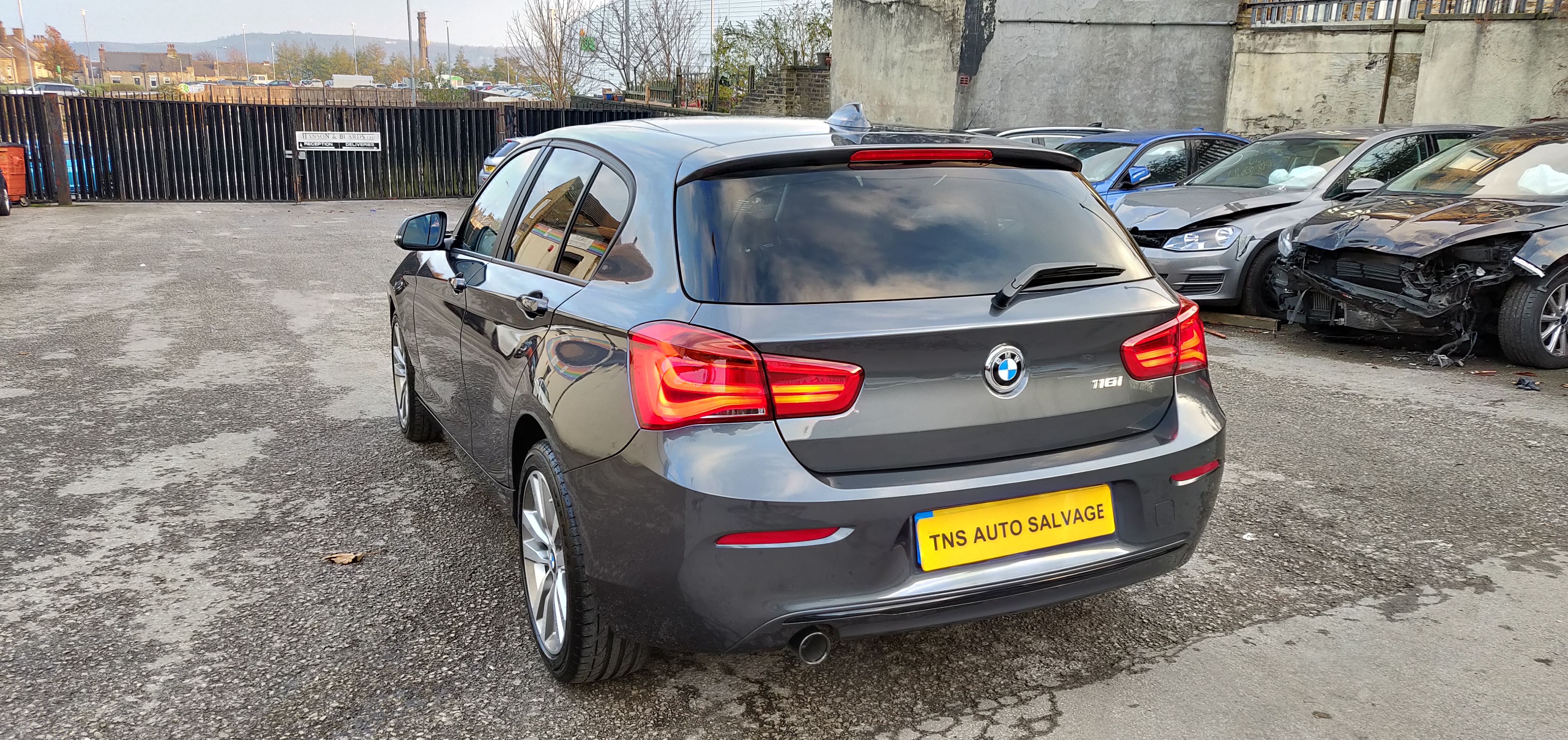 2018 68 BMW 1 SERIES 118i 1.5i SPORT HATCH CAT S DAMAGED SALVAGE