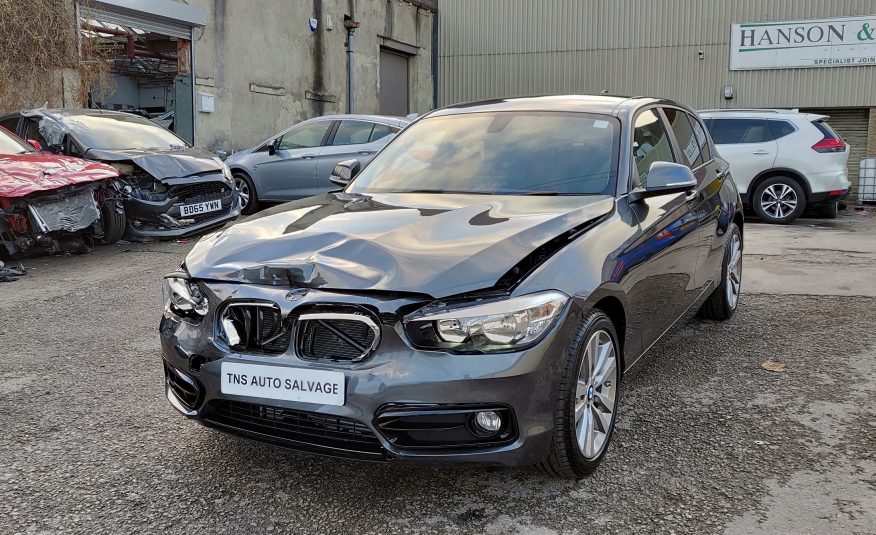 2018 68 BMW 1 SERIES 118i 1.5i SPORT HATCH CAT S DAMAGED SALVAGE