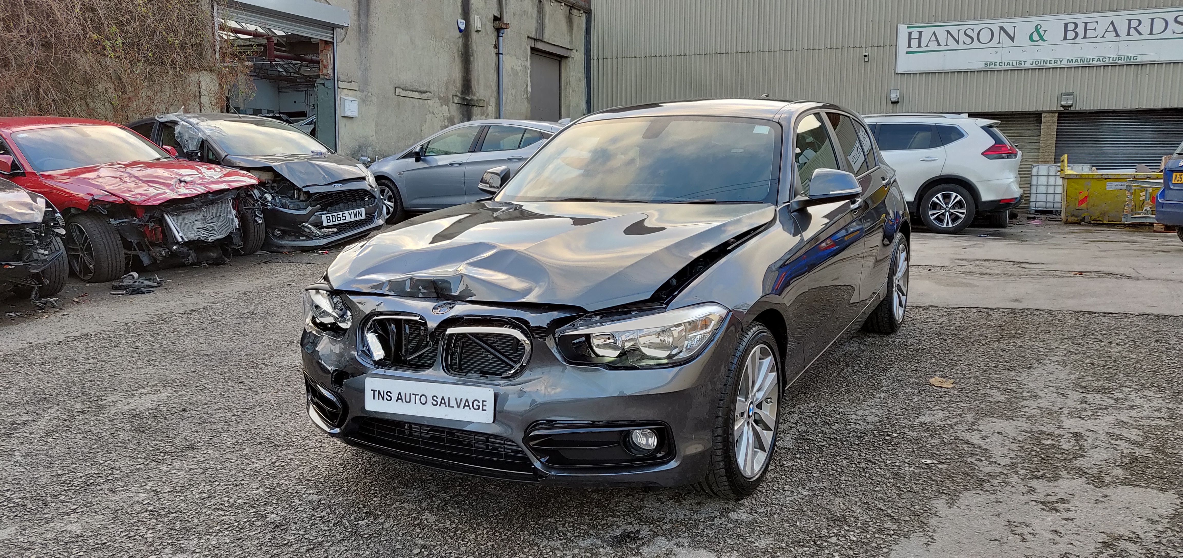 2018 68 BMW 1 SERIES 118i 1.5i SPORT HATCH CAT S DAMAGED SALVAGE