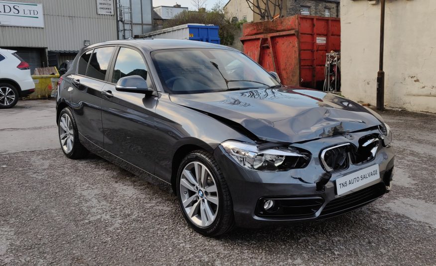 2018 68 BMW 1 SERIES 118i 1.5i SPORT HATCH CAT S DAMAGED SALVAGE