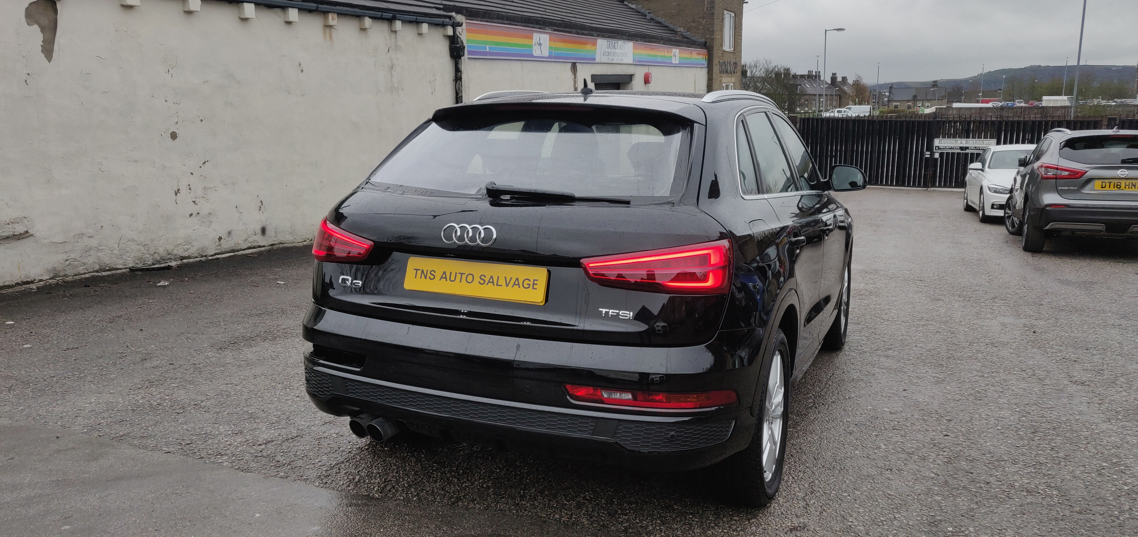 2018 18 AUDI Q3 1.4 TFSI AUTO S LINE S-TRONIC UNRECORDED DAMAGED SALVAGE