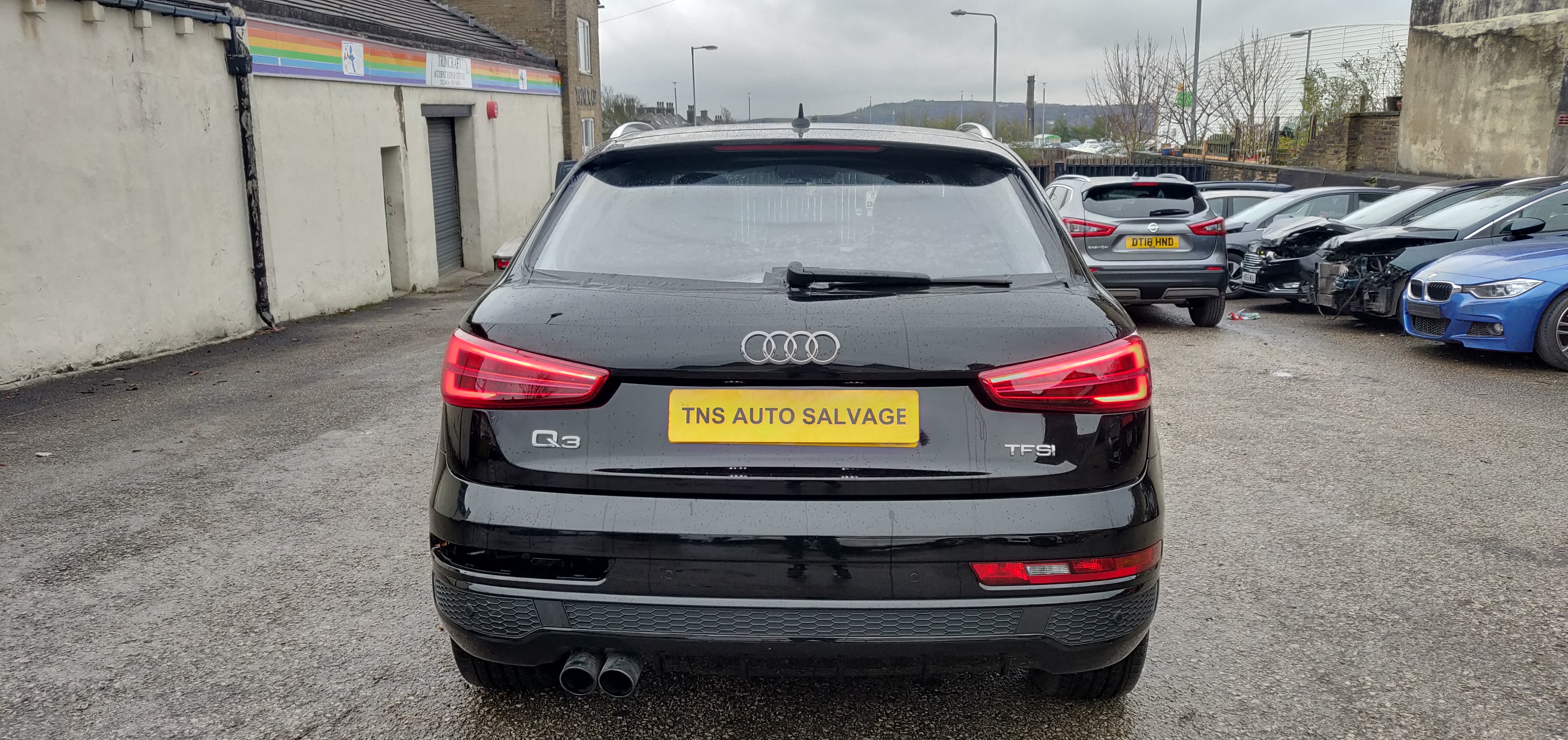 2018 18 AUDI Q3 1.4 TFSI AUTO S LINE S-TRONIC UNRECORDED DAMAGED SALVAGE