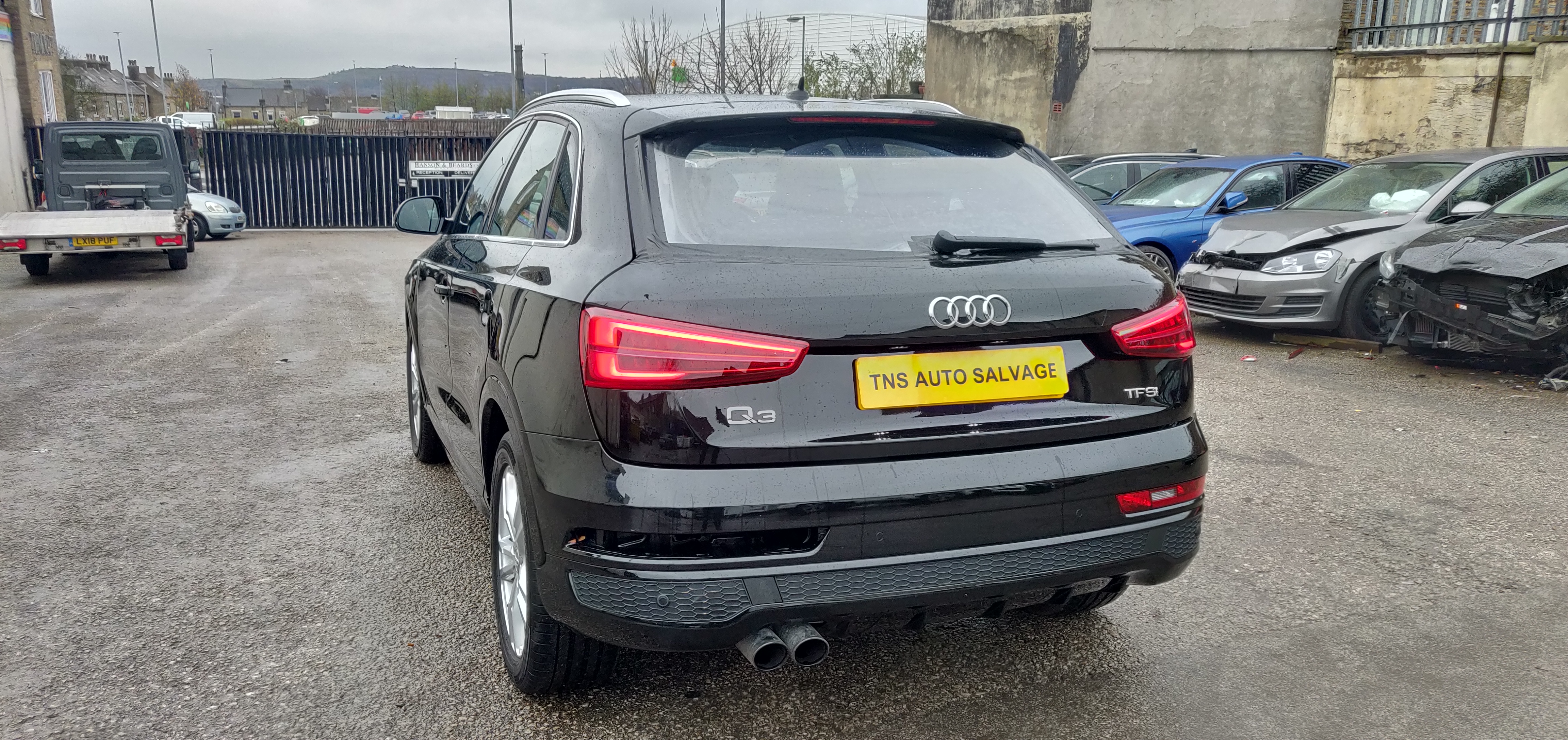 2018 18 AUDI Q3 1.4 TFSI AUTO S LINE S-TRONIC UNRECORDED DAMAGED SALVAGE