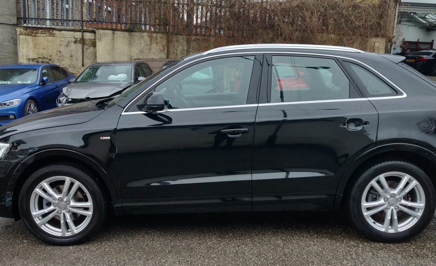 2018 18 AUDI Q3 1.4 TFSI AUTO S LINE S-TRONIC UNRECORDED DAMAGED SALVAGE