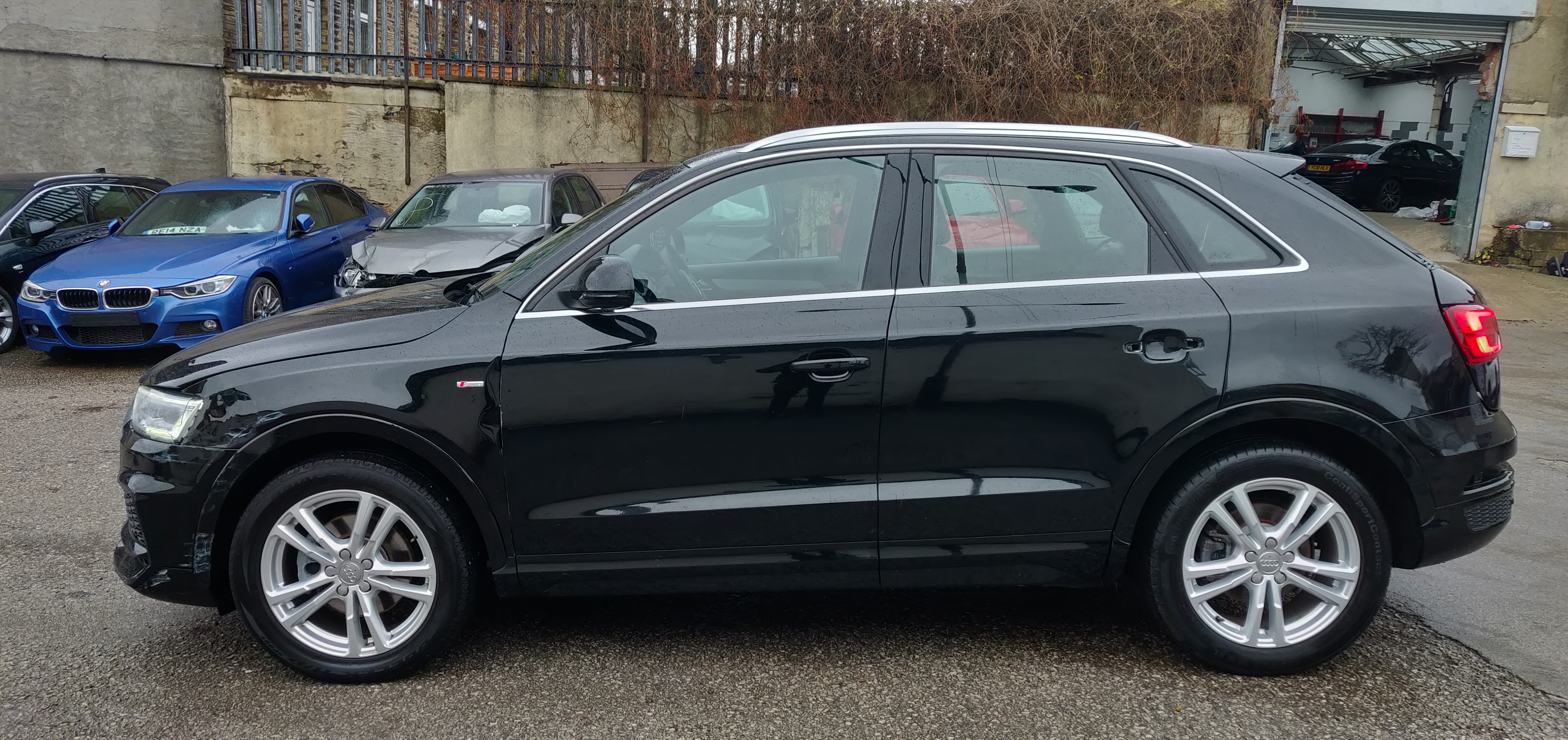 2018 18 AUDI Q3 1.4 TFSI AUTO S LINE S-TRONIC UNRECORDED DAMAGED SALVAGE