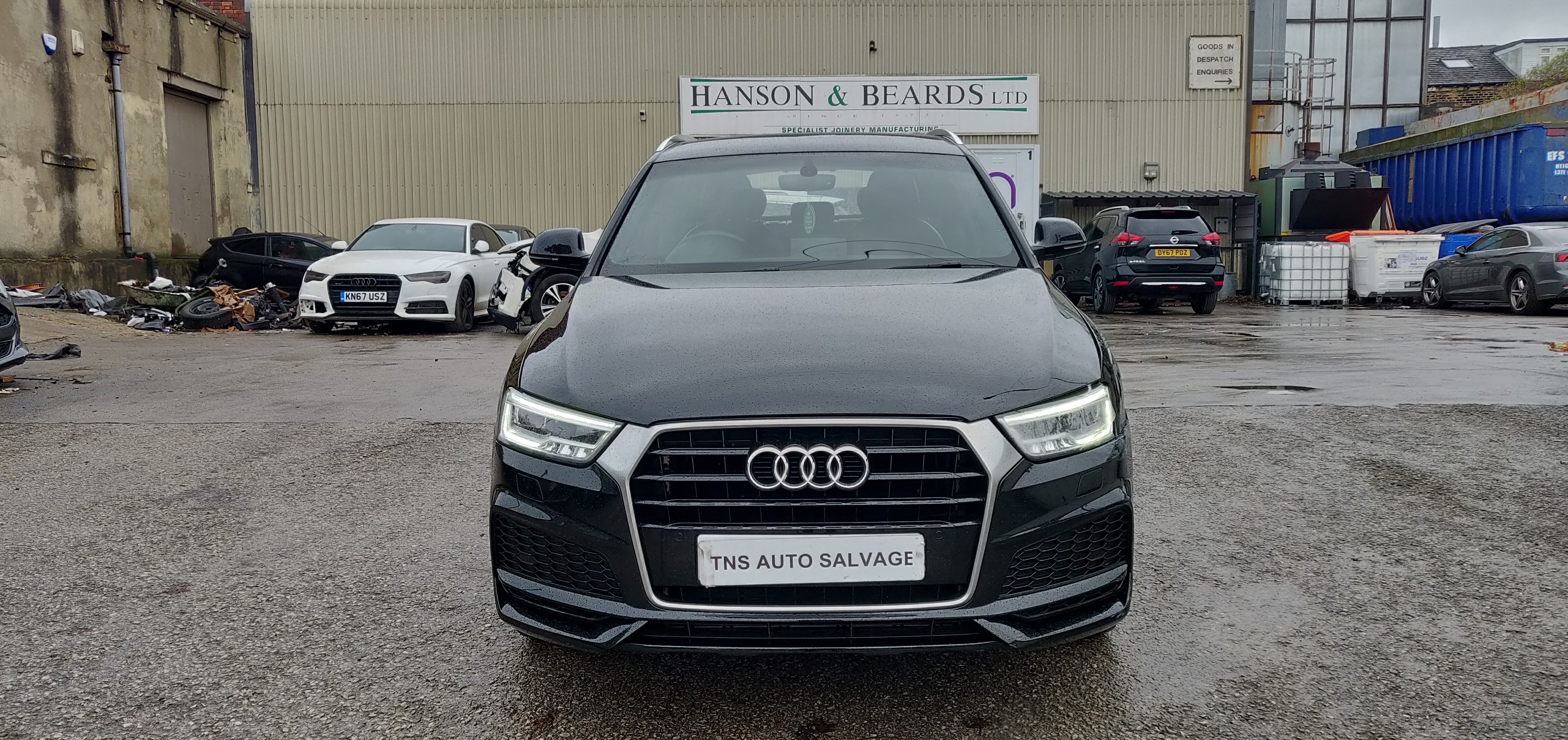 2018 18 AUDI Q3 1.4 TFSI AUTO S LINE S-TRONIC UNRECORDED DAMAGED SALVAGE