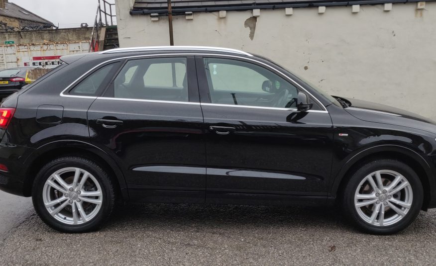 2018 18 AUDI Q3 1.4 TFSI AUTO S LINE S-TRONIC UNRECORDED DAMAGED SALVAGE