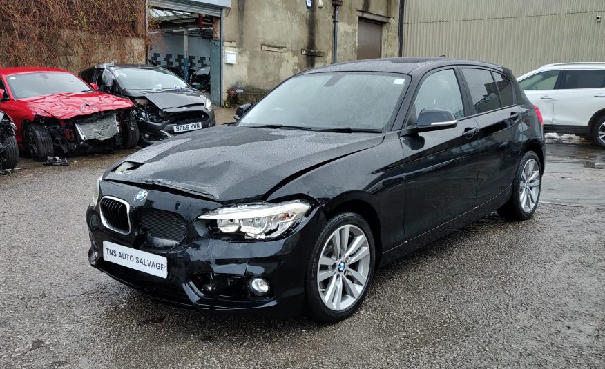 2018 18 BMW 1 SERIES 118i 1.5i SPORT SPORTS HATCH UNRECORDED DAMAGED SALVAGE