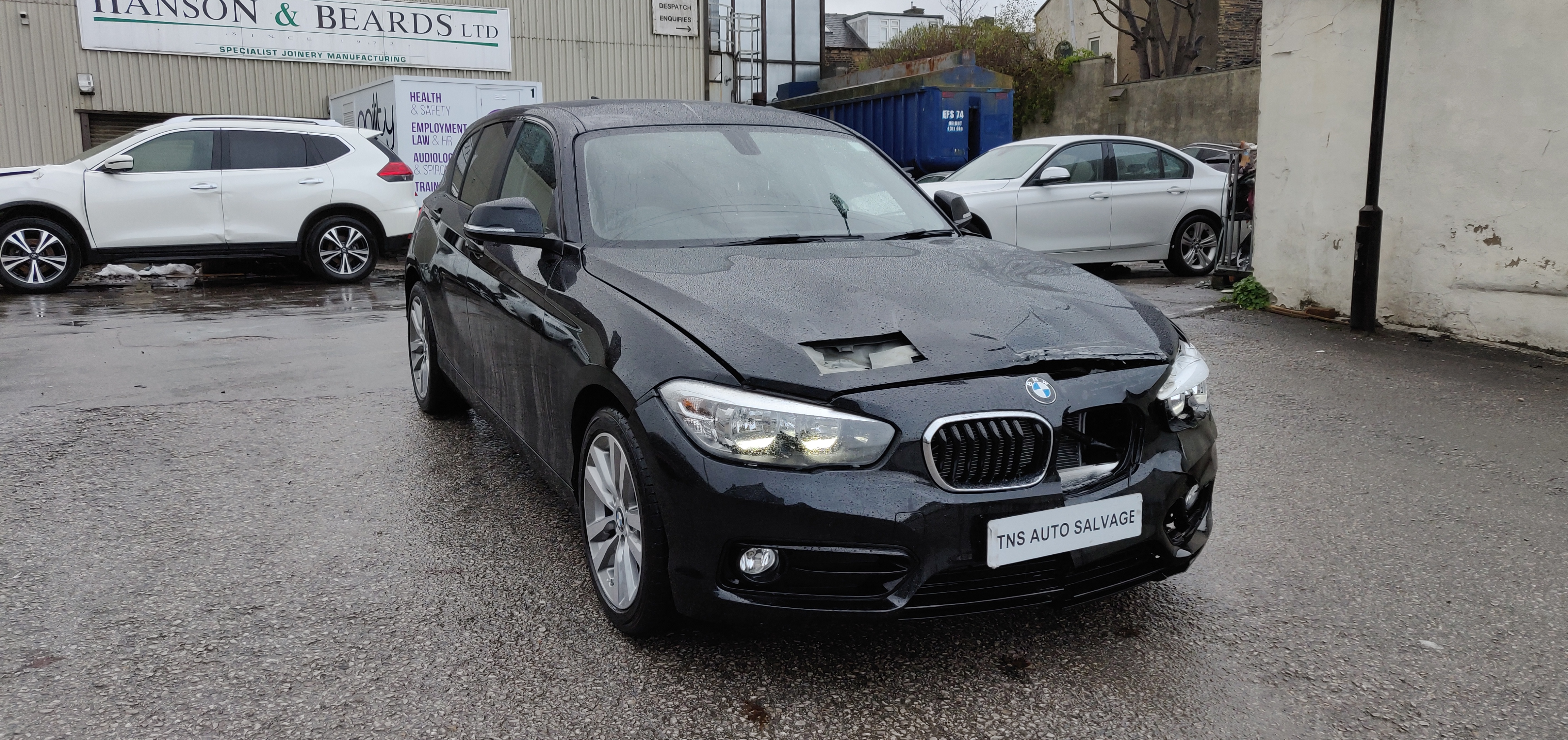 2018 18 BMW 1 SERIES 118i 1.5i SPORT SPORTS HATCH UNRECORDED DAMAGED SALVAGE