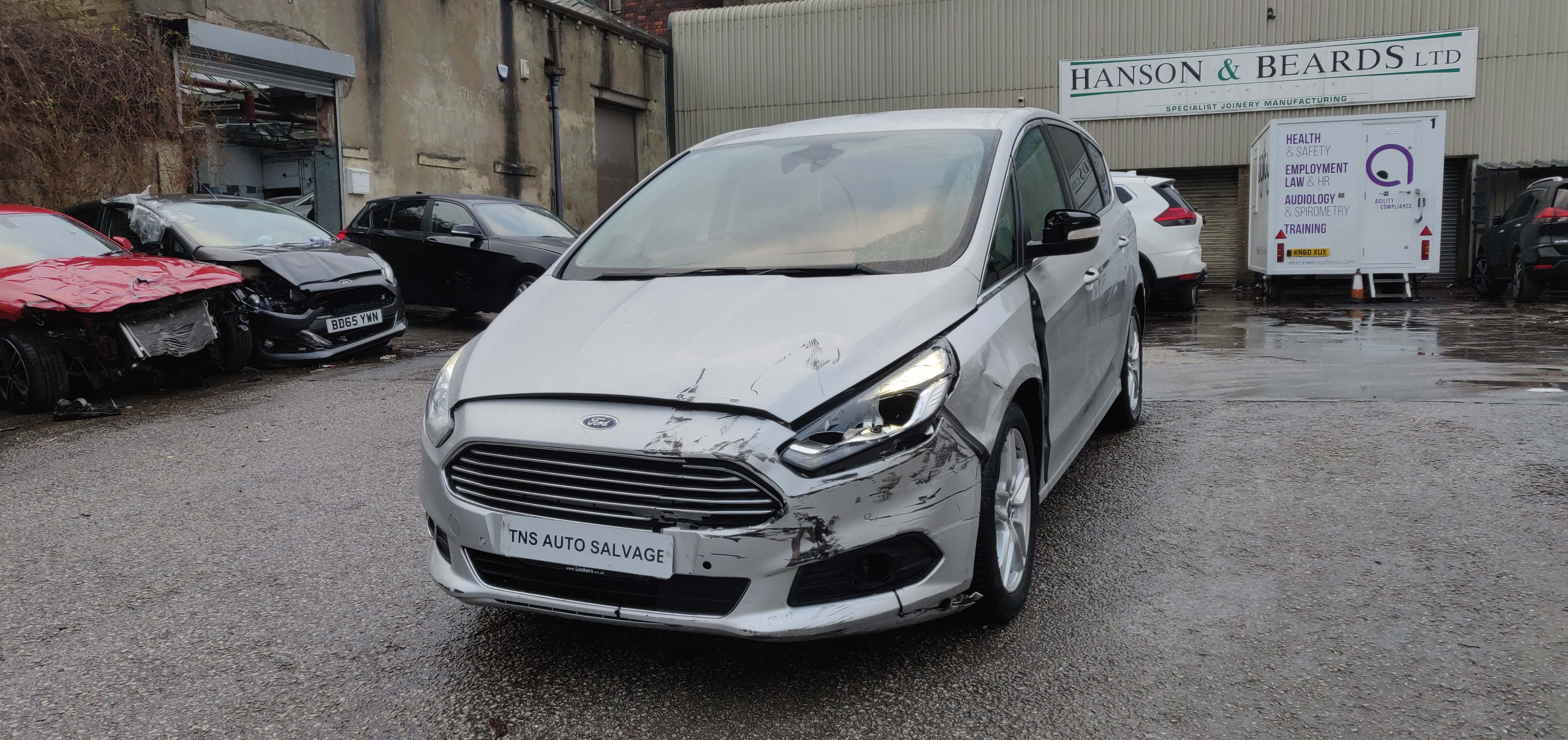 2017 67 FORD S-MAX TITANIUM 2.0 TDCi UNRECORDED DAMAGED SALVAGE