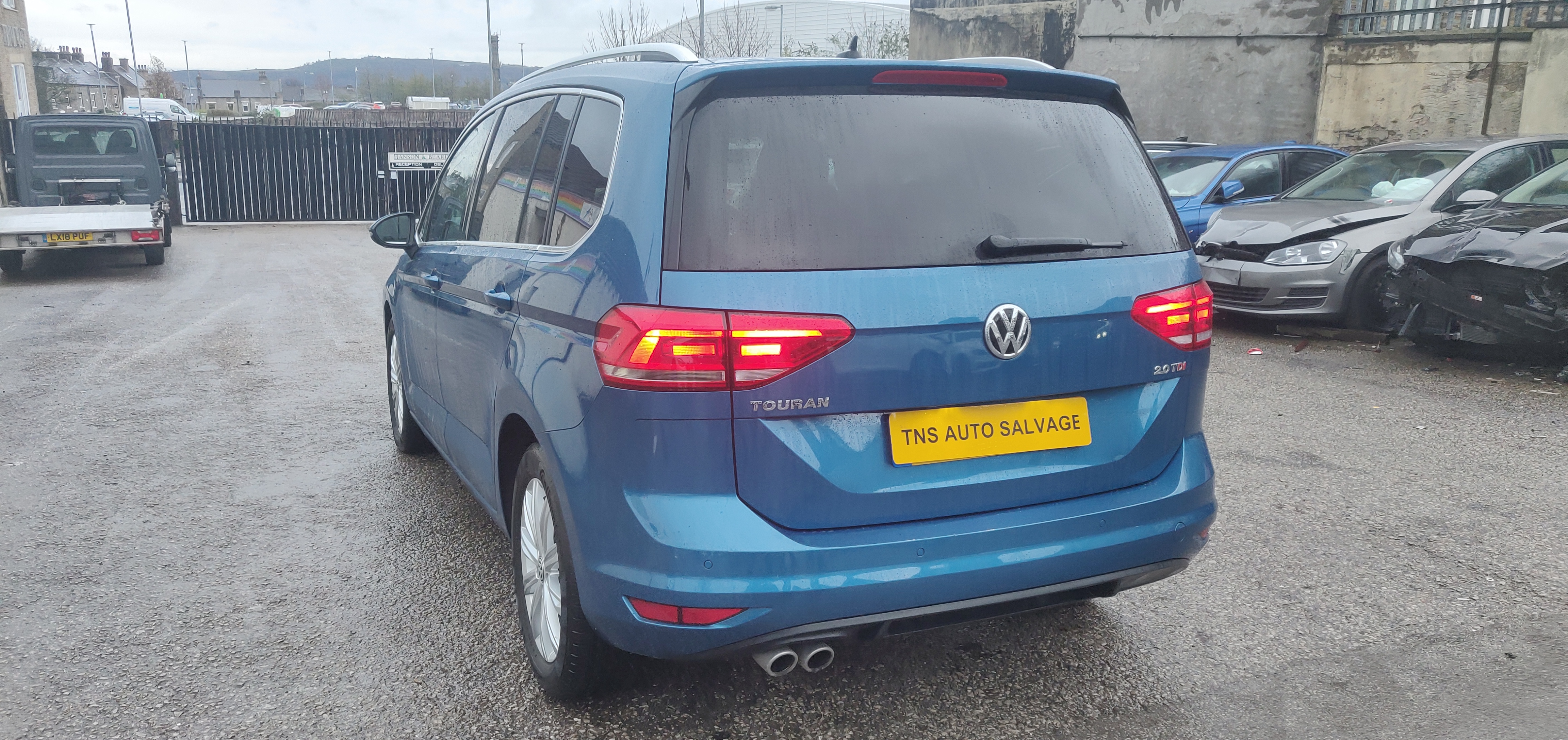 2016 66 VOLKSWAGEN TOURAN SEL 2.0 TDI DSG BLUEMOTION UNRECORDED DAMAGED SALVAGE
