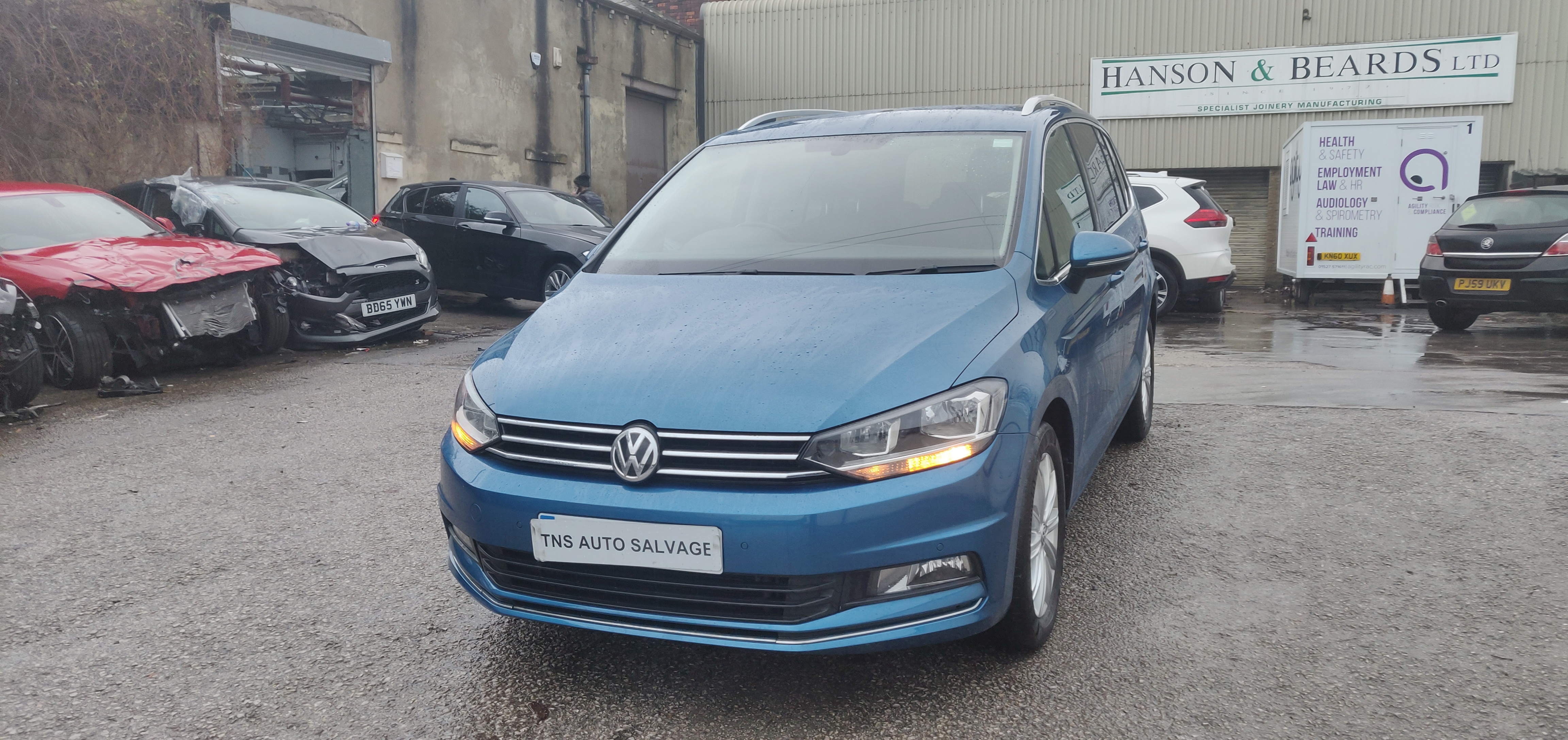 2016 66 VOLKSWAGEN TOURAN SEL 2.0 TDI DSG BLUEMOTION UNRECORDED DAMAGED SALVAGE