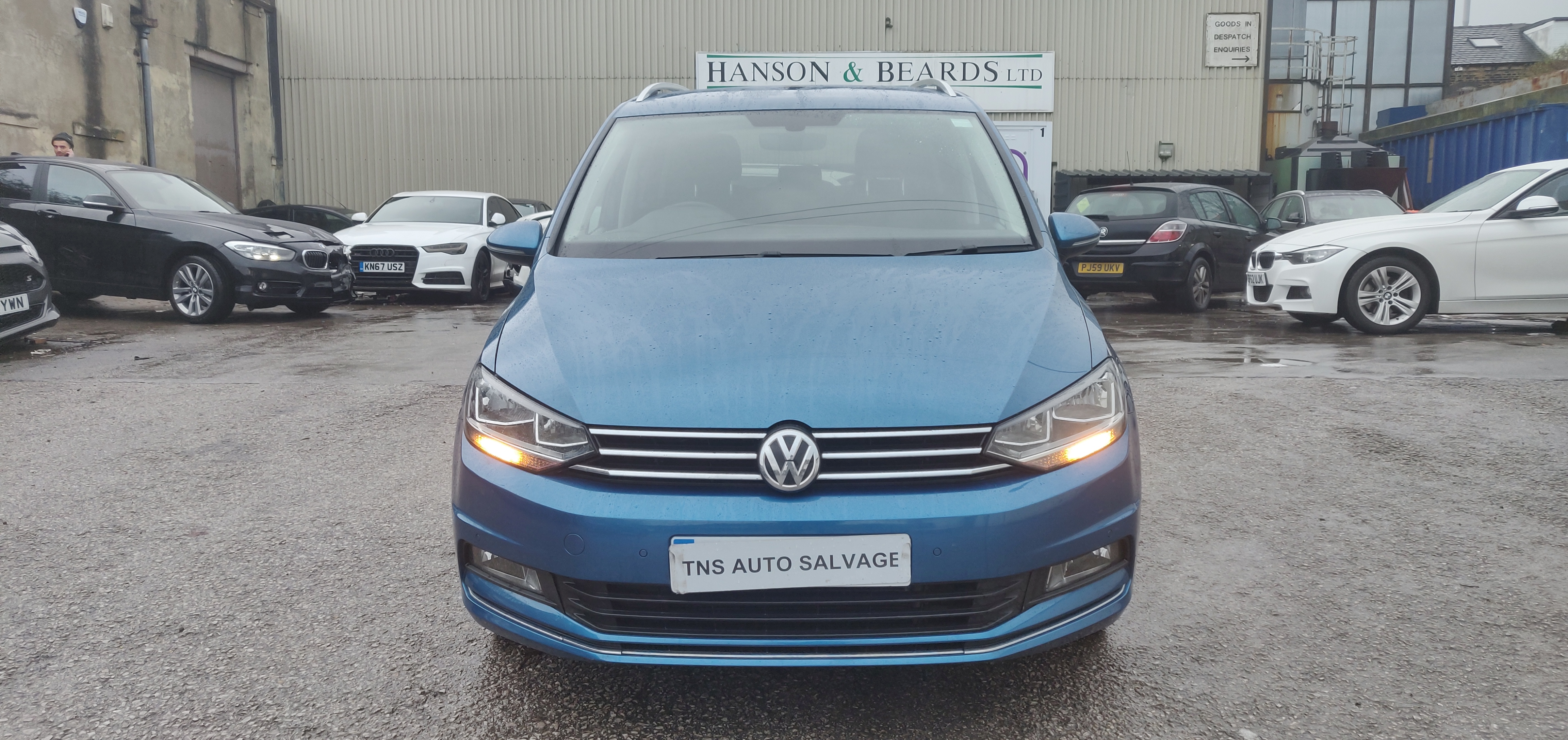 2016 66 VOLKSWAGEN TOURAN SEL 2.0 TDI DSG BLUEMOTION UNRECORDED DAMAGED SALVAGE