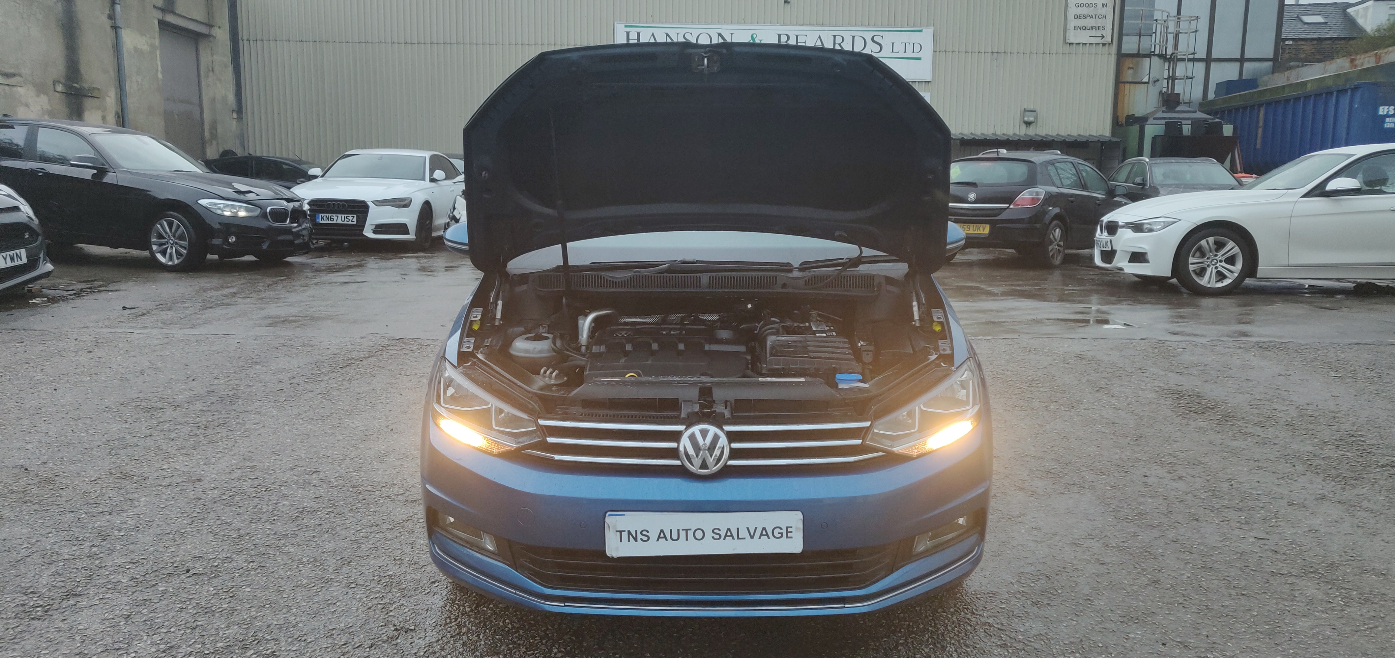 2016 66 VOLKSWAGEN TOURAN SEL 2.0 TDI DSG BLUEMOTION UNRECORDED DAMAGED SALVAGE