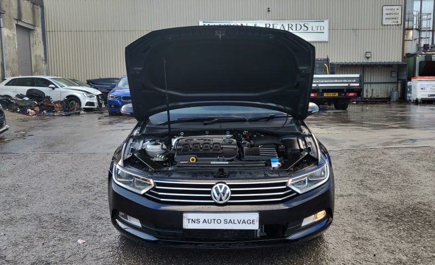 2017 17 VOLKSWAGEN PASSAT S BLUEMOTION 1.6 TDI UNRECORDED DAMAGED SALVAGE