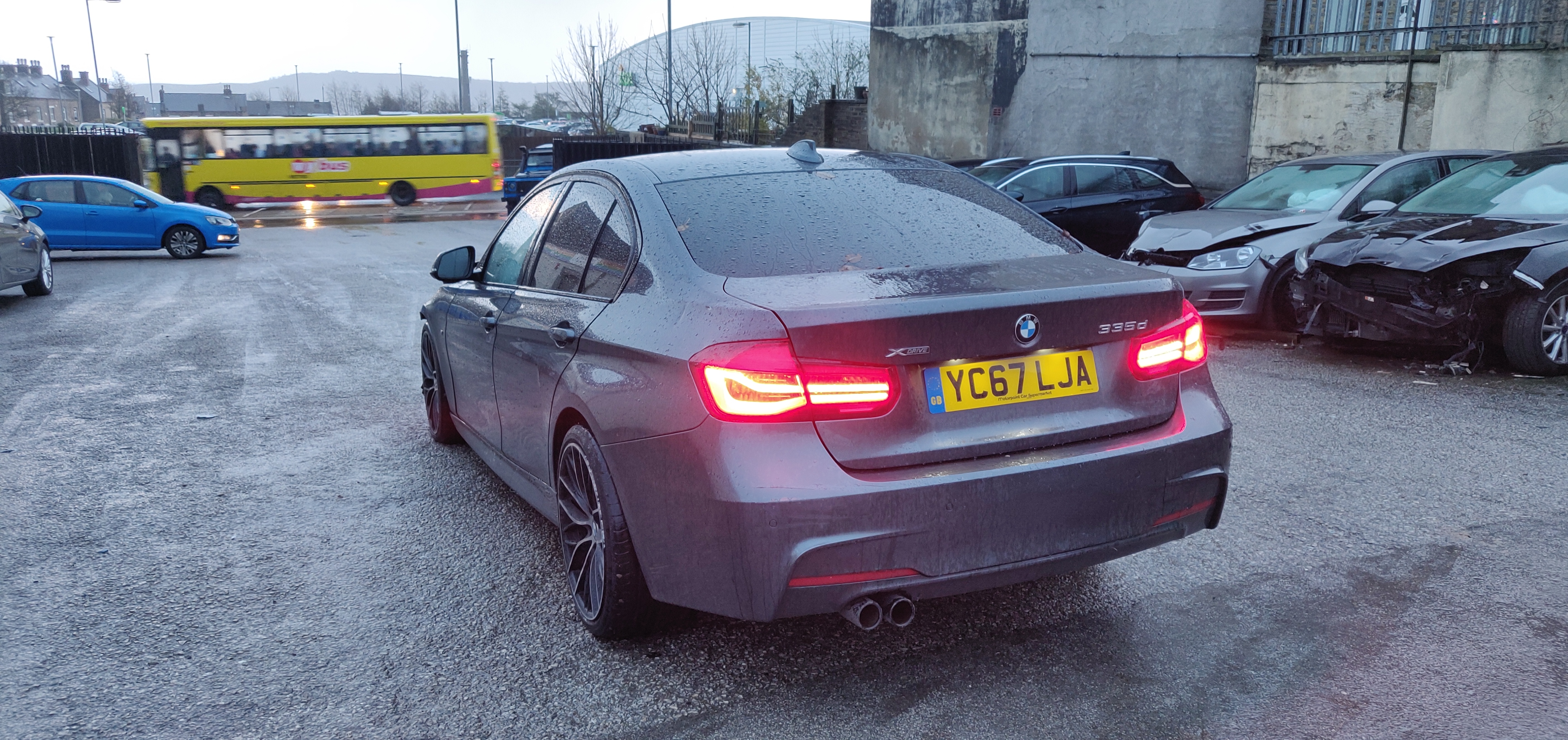2017 67 BMW 3 SERIES 335D AUTO M SPORT SHADOW ED. UNRECORDED DAMAGED SALVAGE