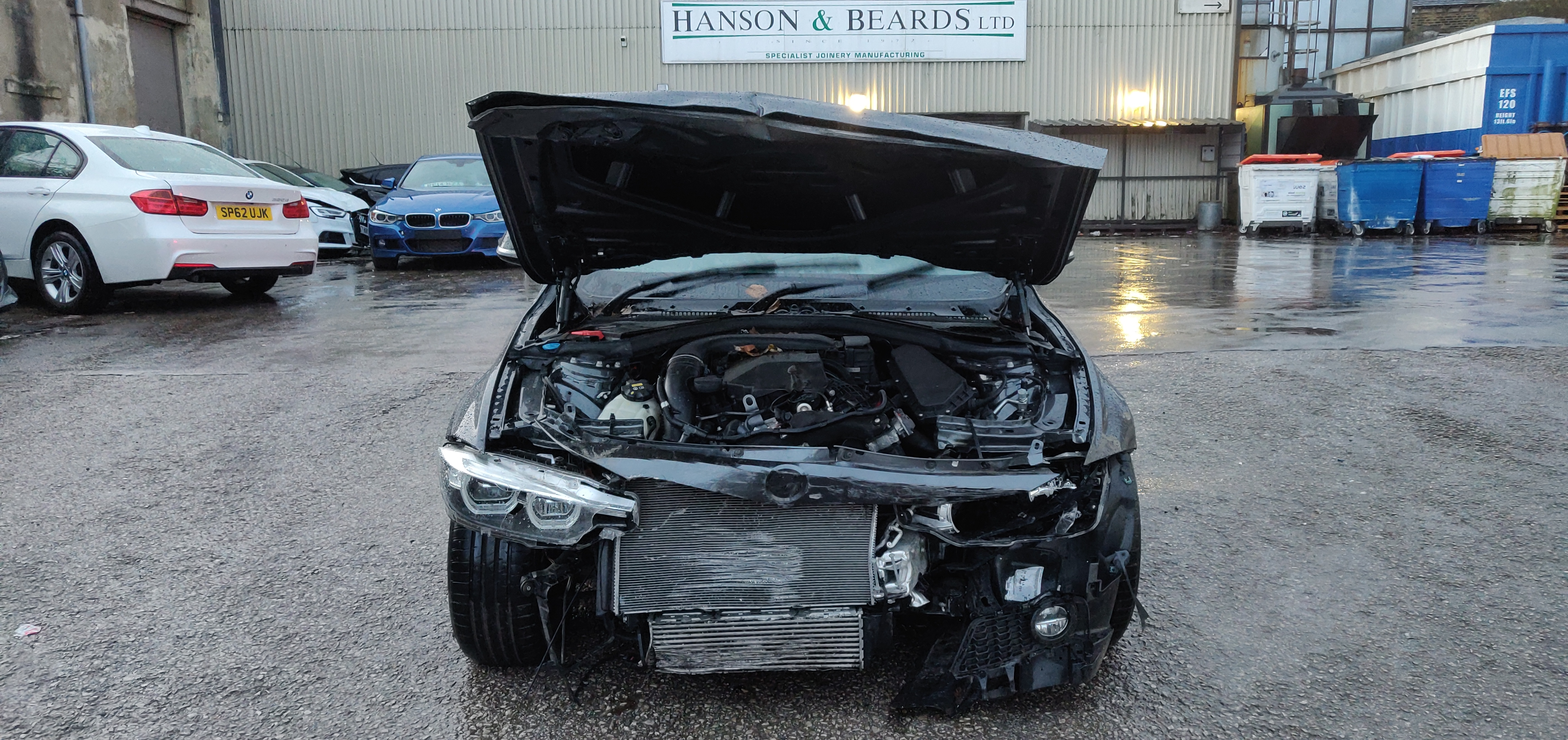 2017 67 BMW 3 SERIES 335D AUTO M SPORT SHADOW ED. UNRECORDED DAMAGED SALVAGE