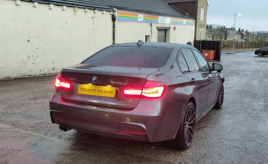 2017 67 BMW 3 SERIES 335D AUTO M SPORT SHADOW ED. UNRECORDED DAMAGED SALVAGE