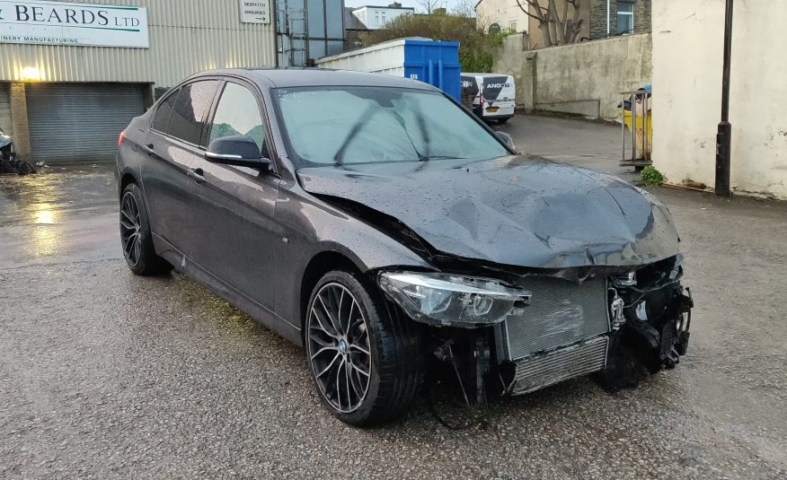 2017 67 BMW 3 SERIES 335D AUTO M SPORT SHADOW ED. UNRECORDED DAMAGED SALVAGE