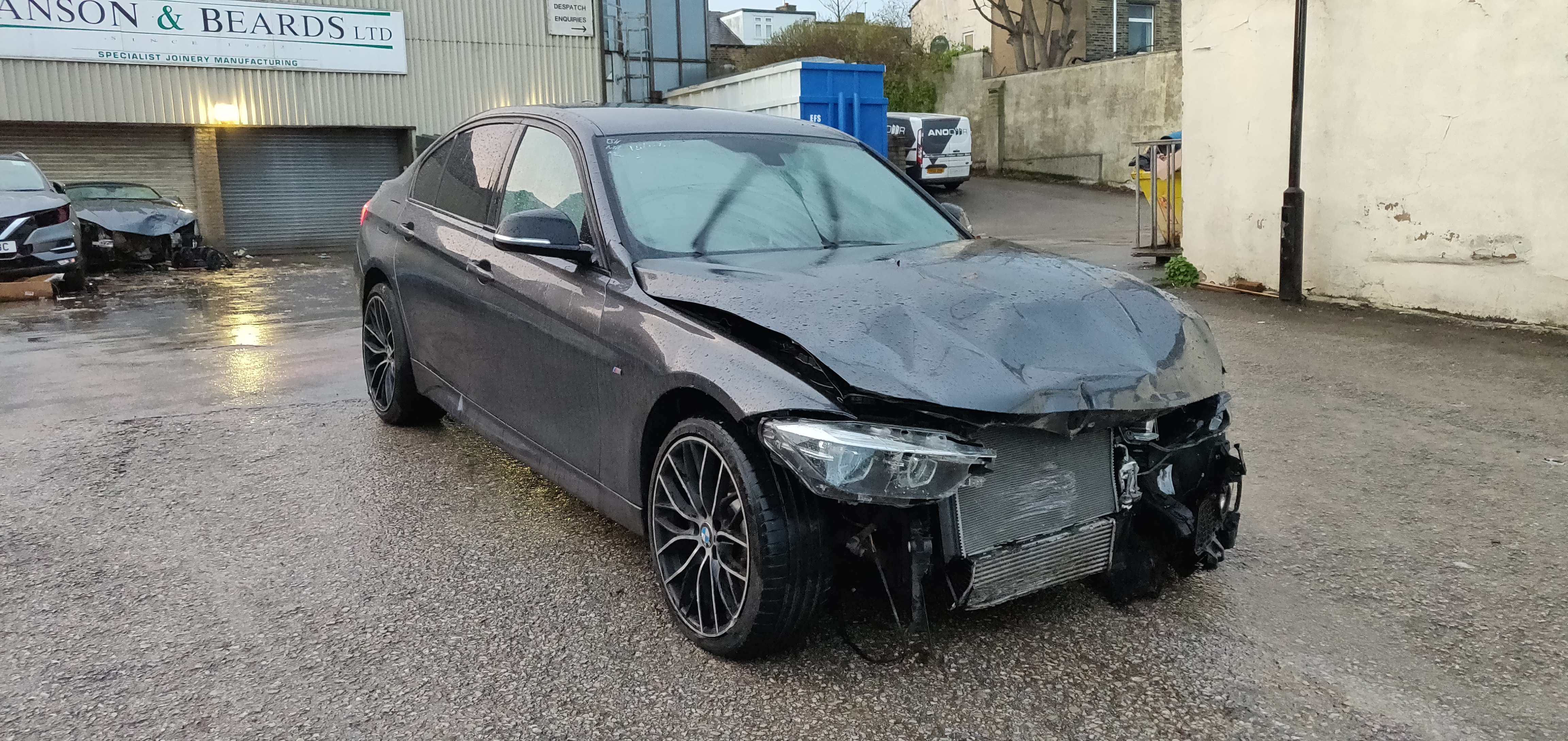 2017 67 BMW 3 SERIES 335D AUTO M SPORT SHADOW ED. UNRECORDED DAMAGED SALVAGE